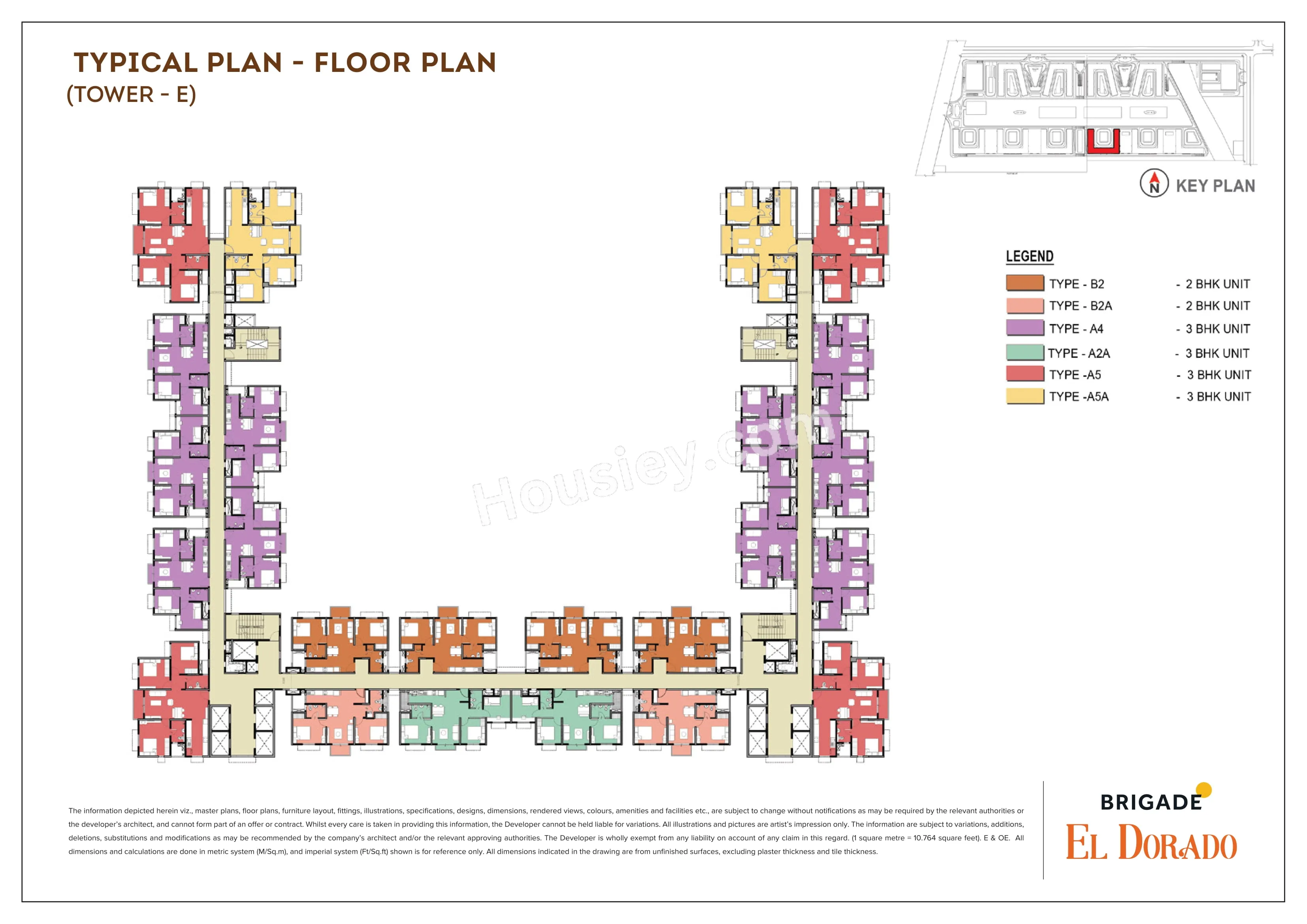Brigade Dioro Floor plan 1