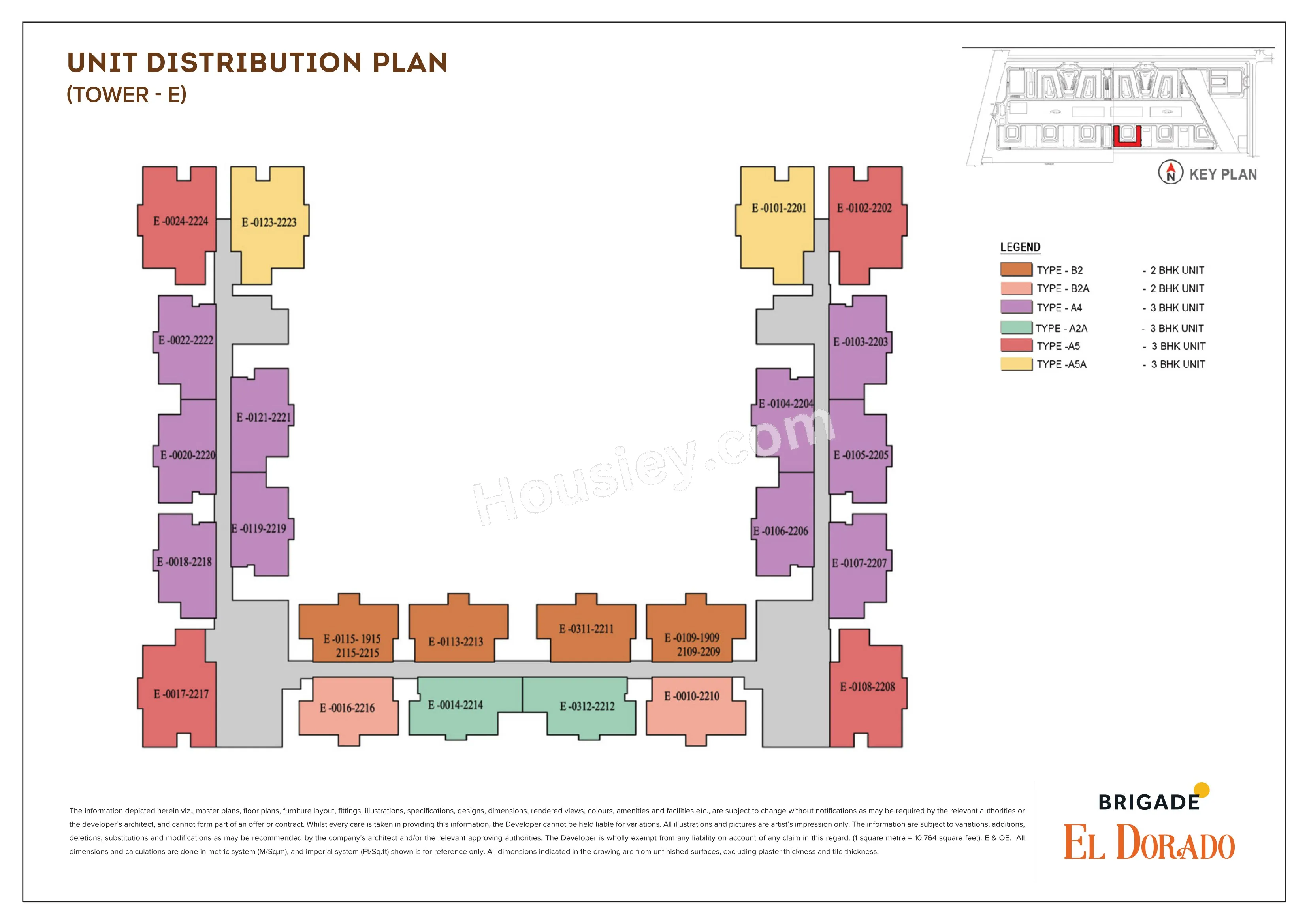 Brigade Dioro Floor plan 2