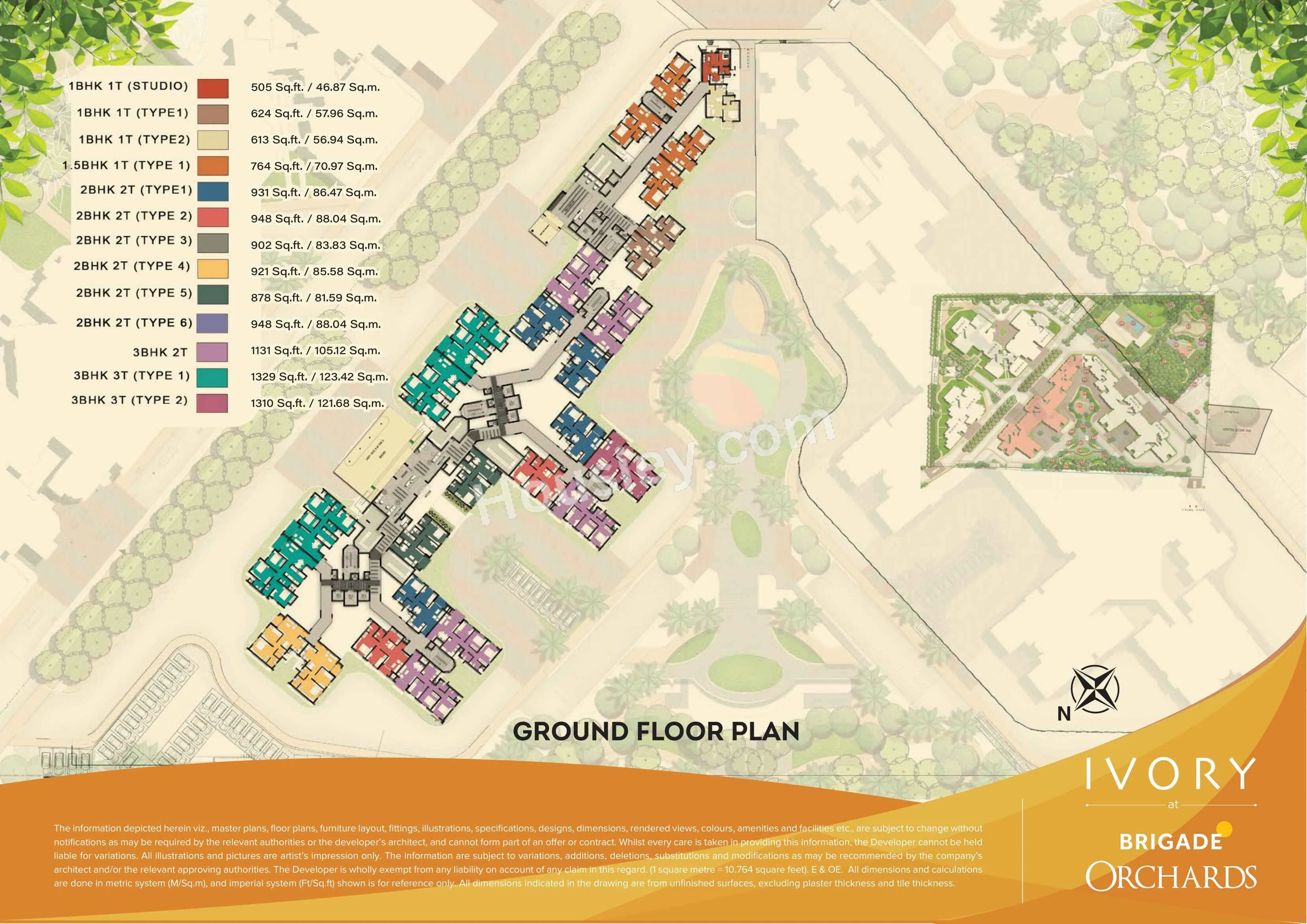 Brigade Orchards Ivory Floor plan 3