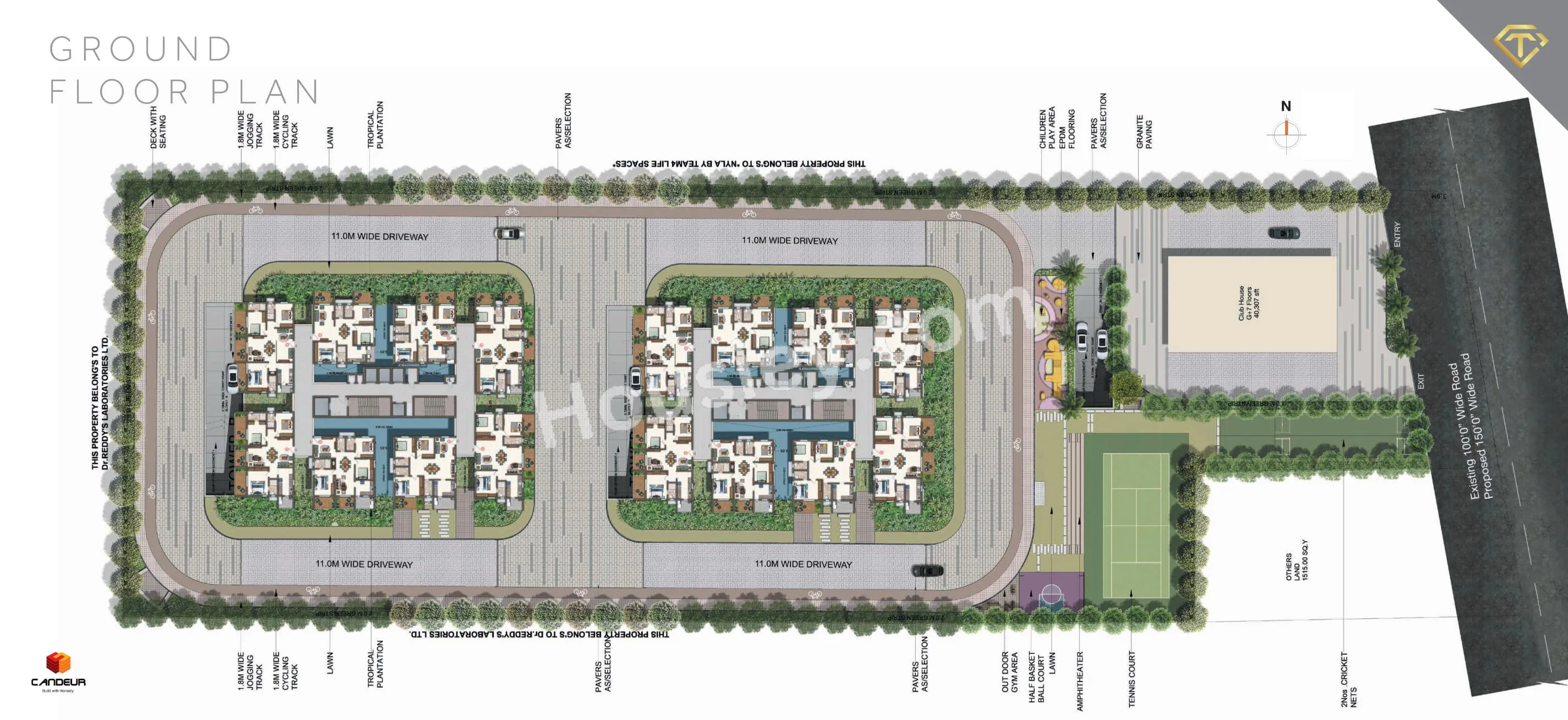 Candeur Twins Master Plan
