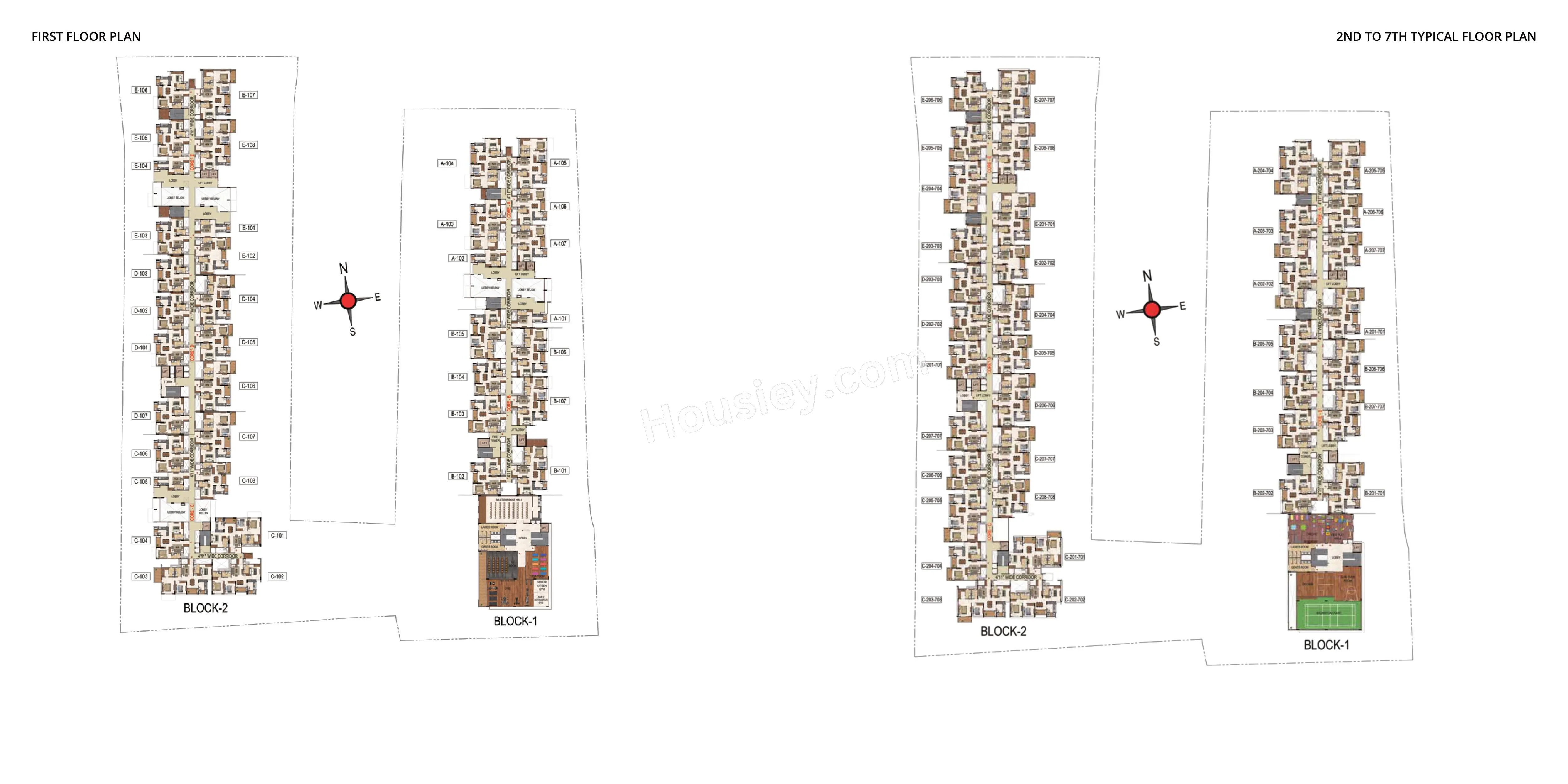 Casagrand Orlena Floor plan 7