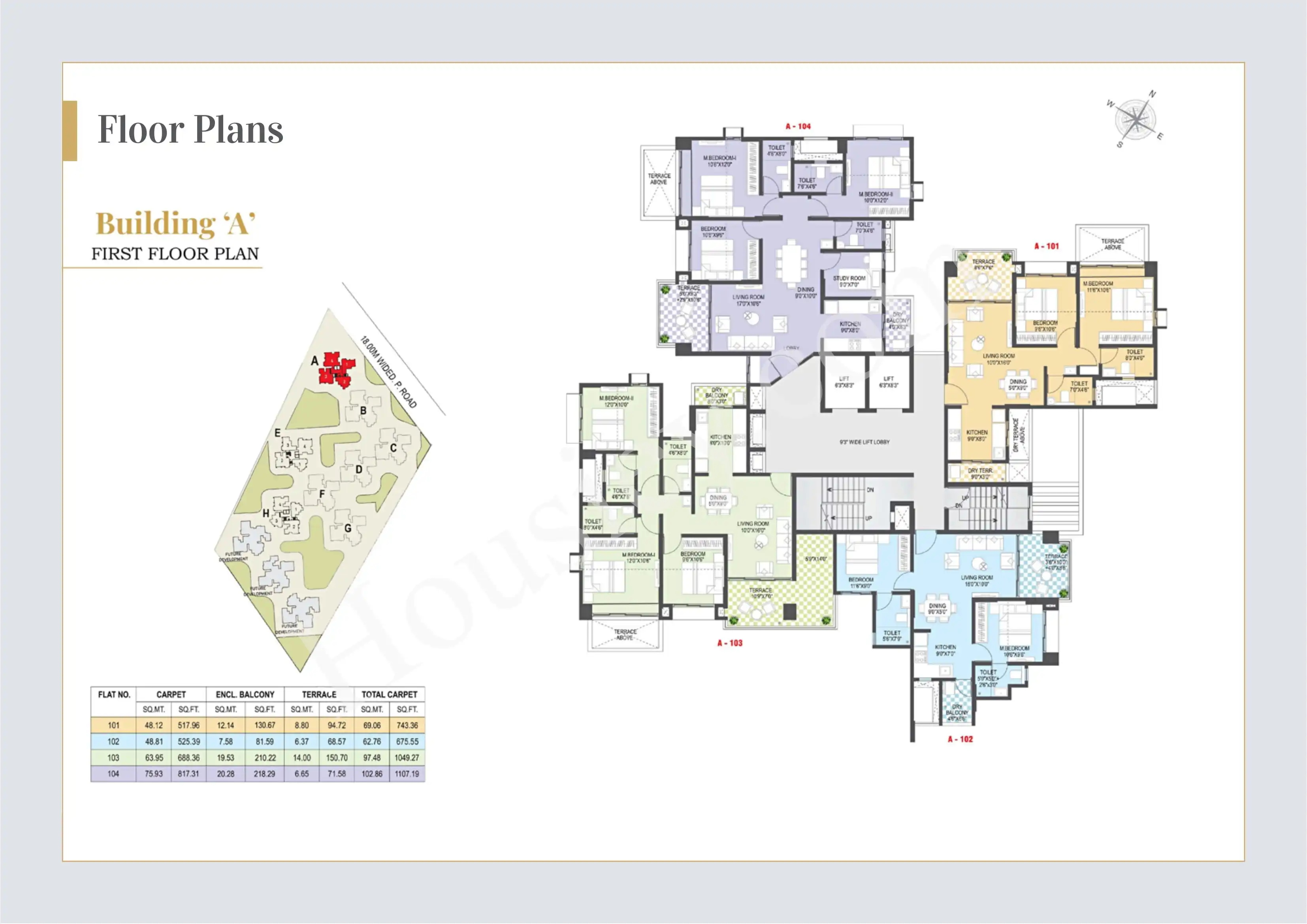 Rama Celestial City Phase 2 Floor plan 1