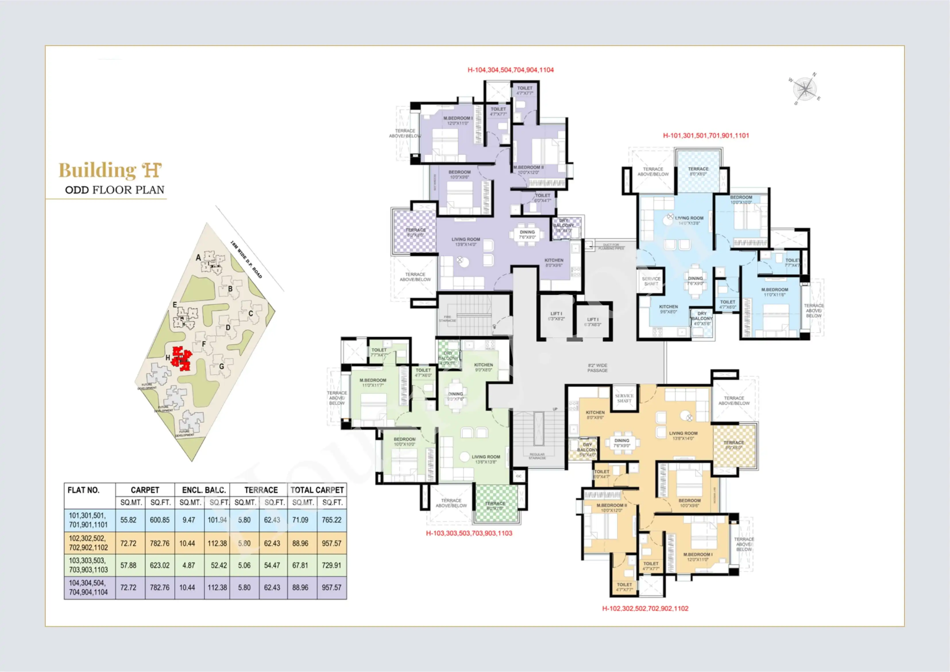 Rama Celestial City Phase 2 Floor plan 6