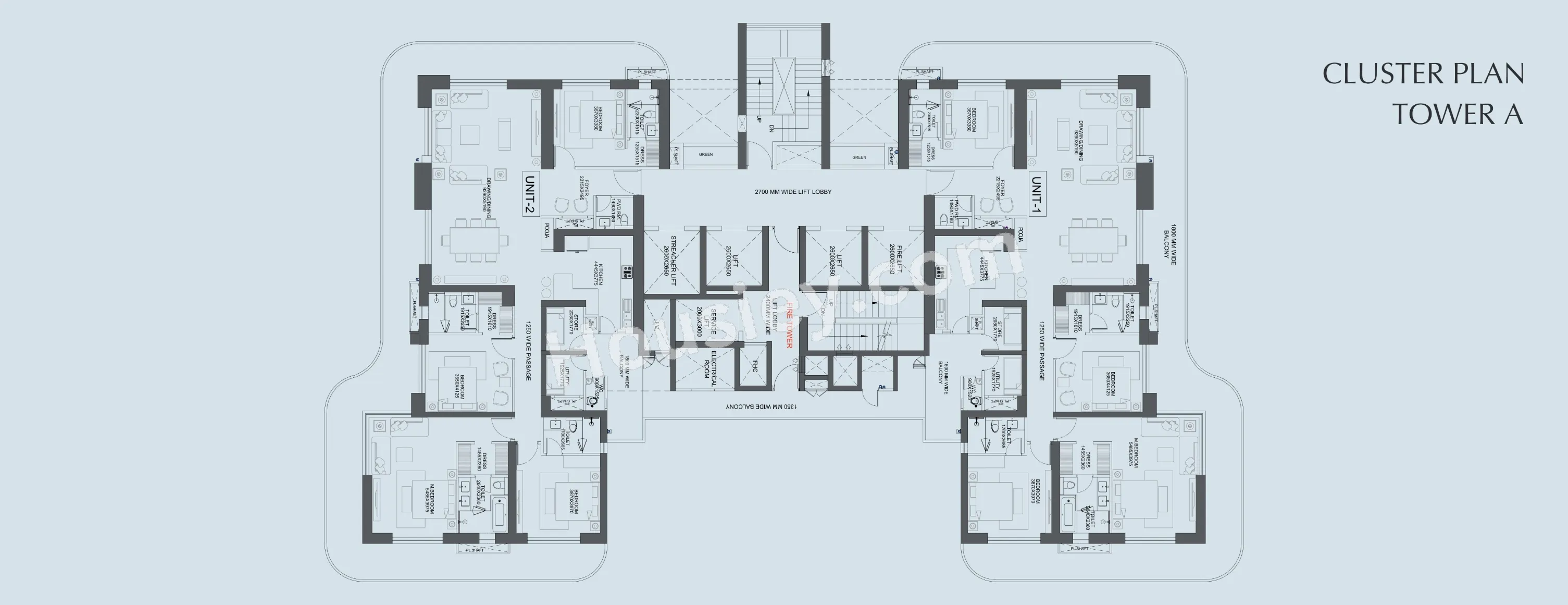 Central Bignonia Towers Master Plan