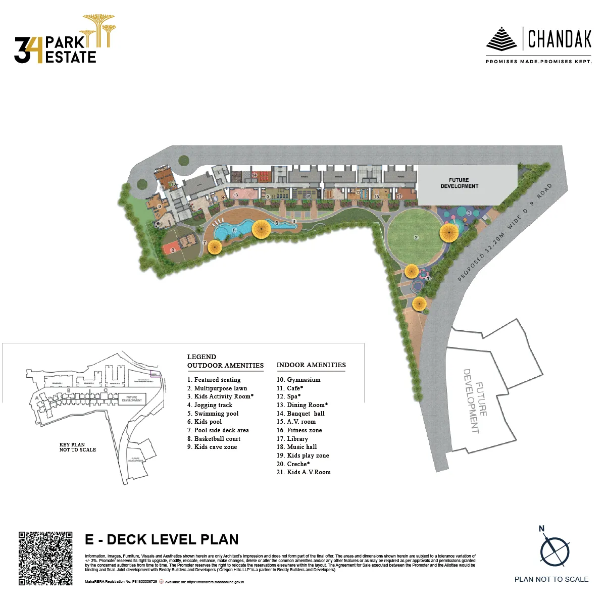 Chandak 34 Park Estate Master Plan