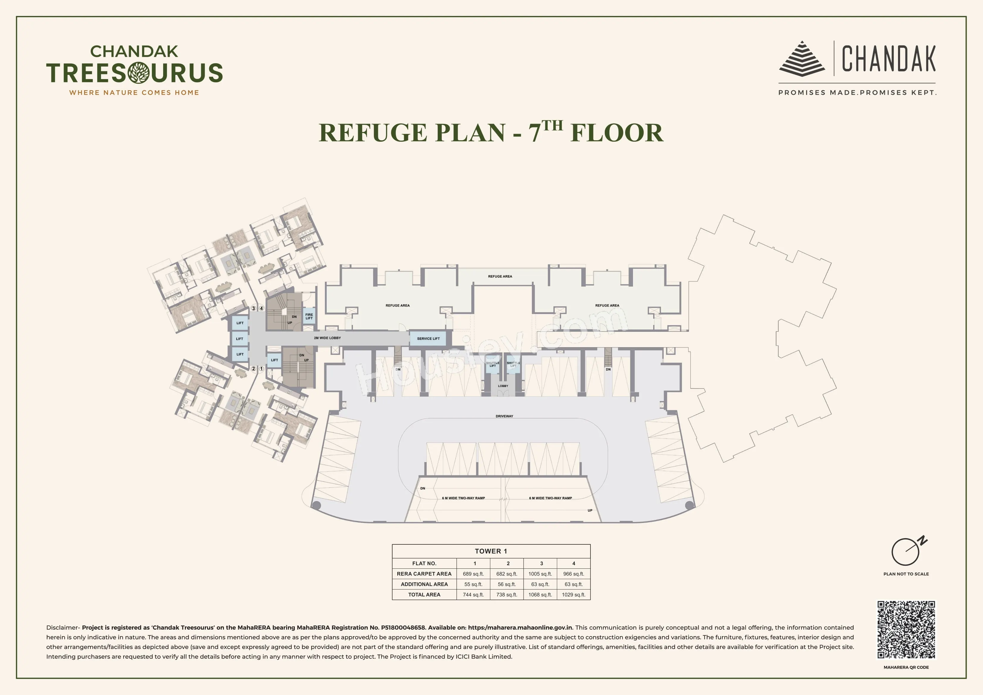 Chandak Treesourus Floor plan 2