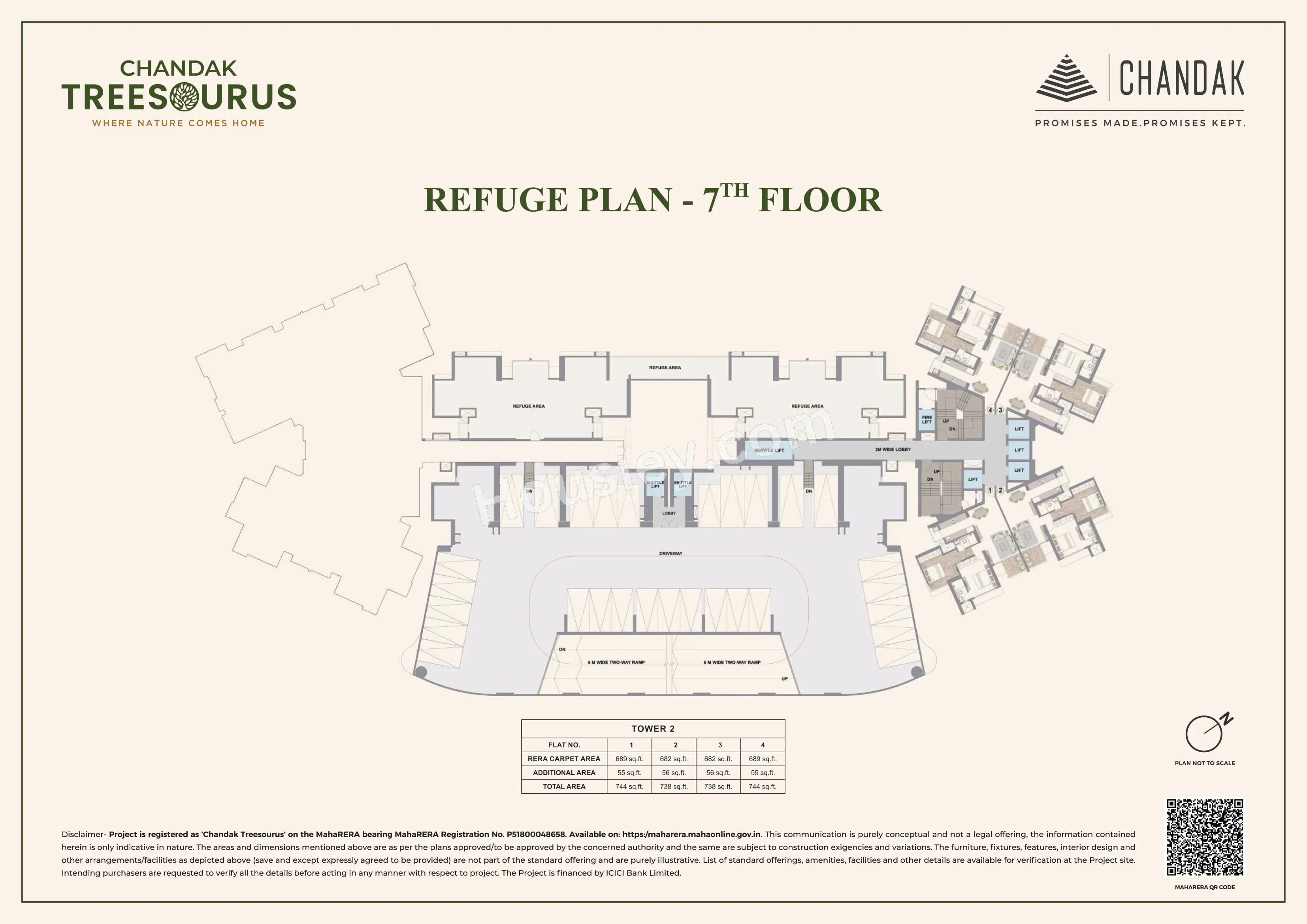 Chandak Treesourus Floor plan 7