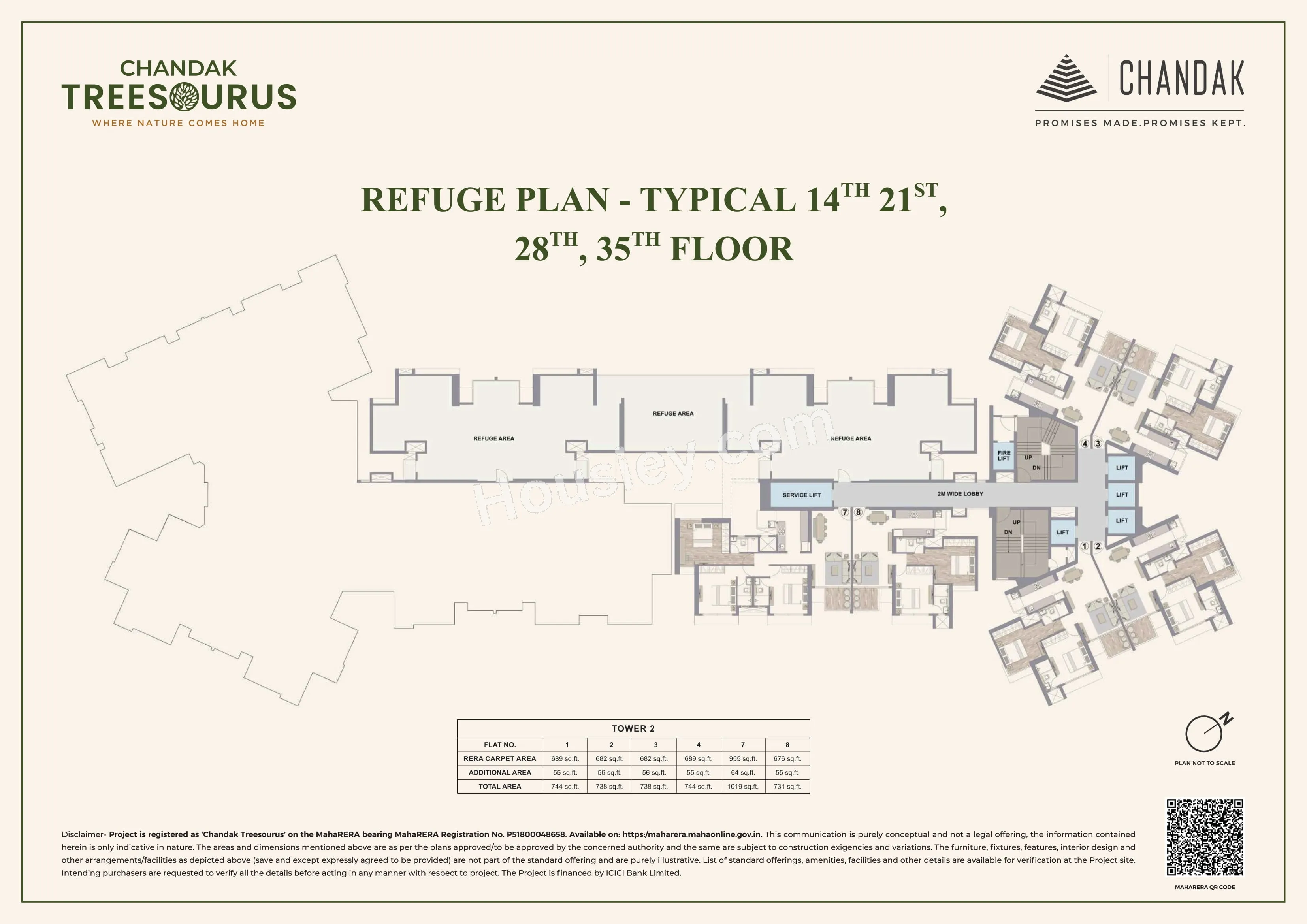 Chandak Treesourus Floor plan 8