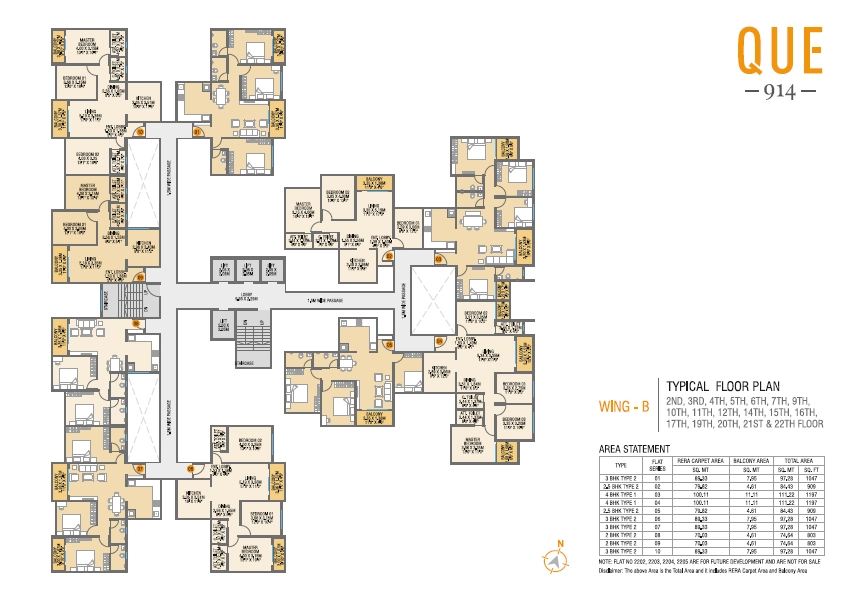 Choice QUE 914 Floor plan 2
