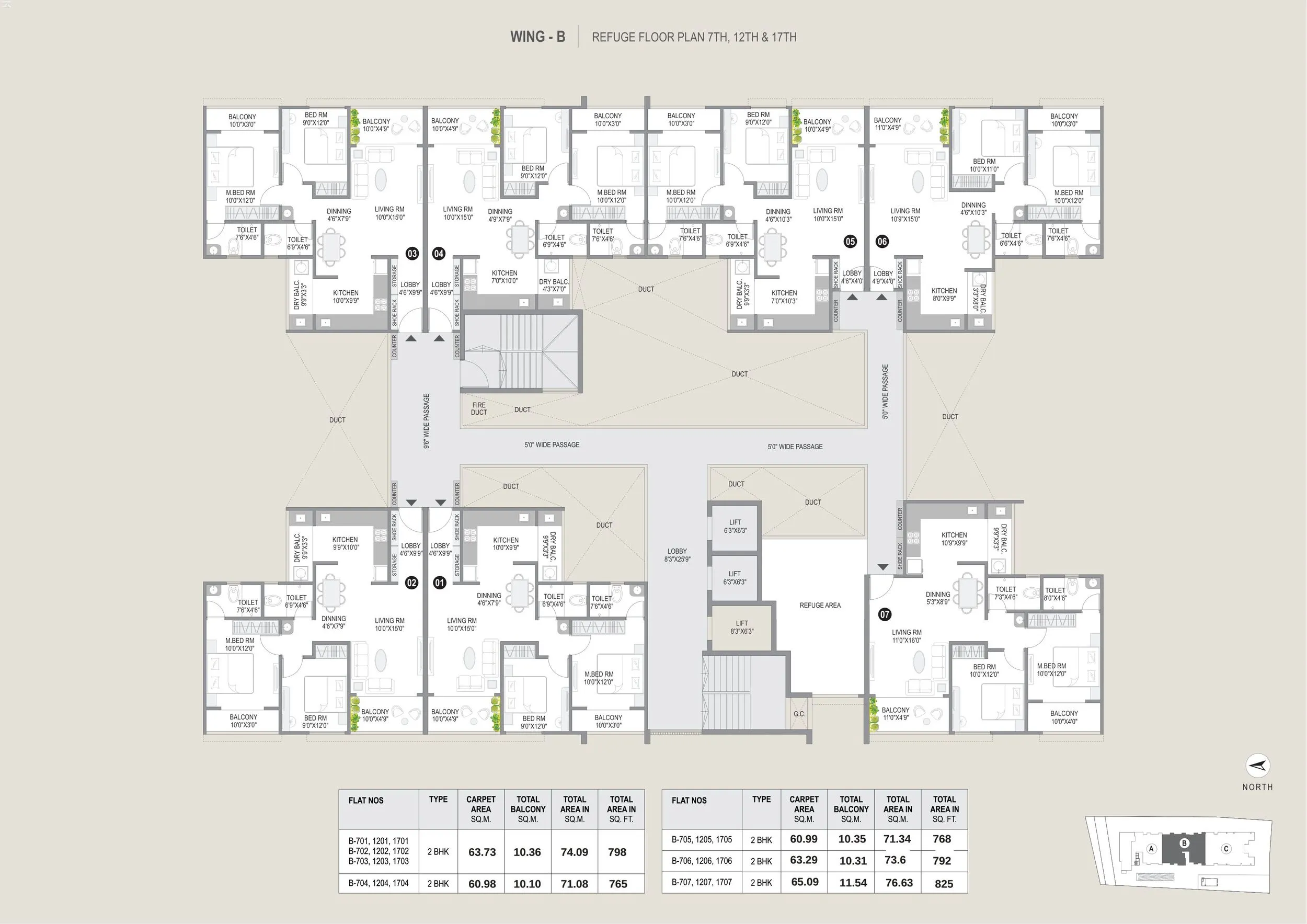 Cityone SkyVe Floor plan 5