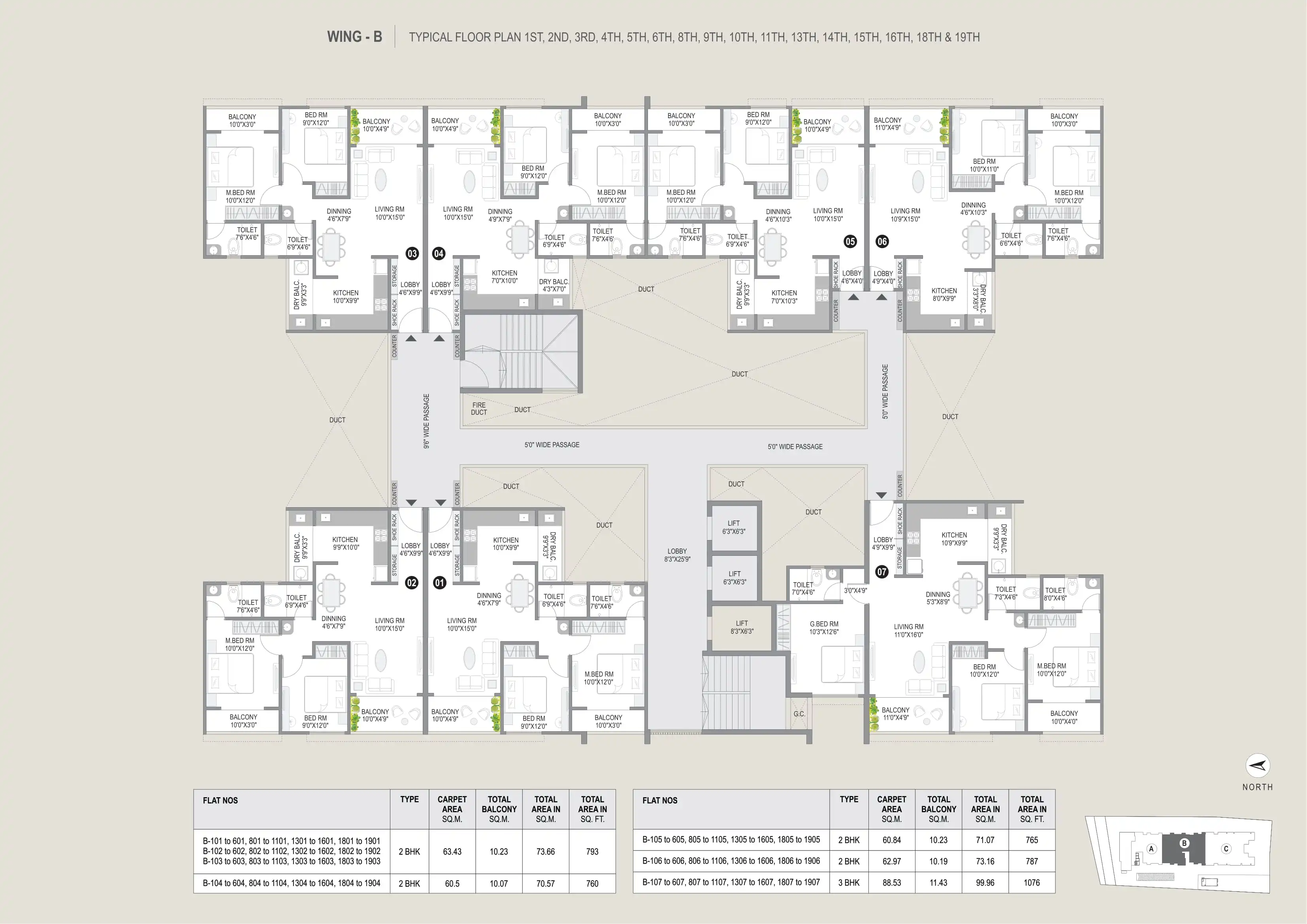 Cityone SkyVe Floor plan 1