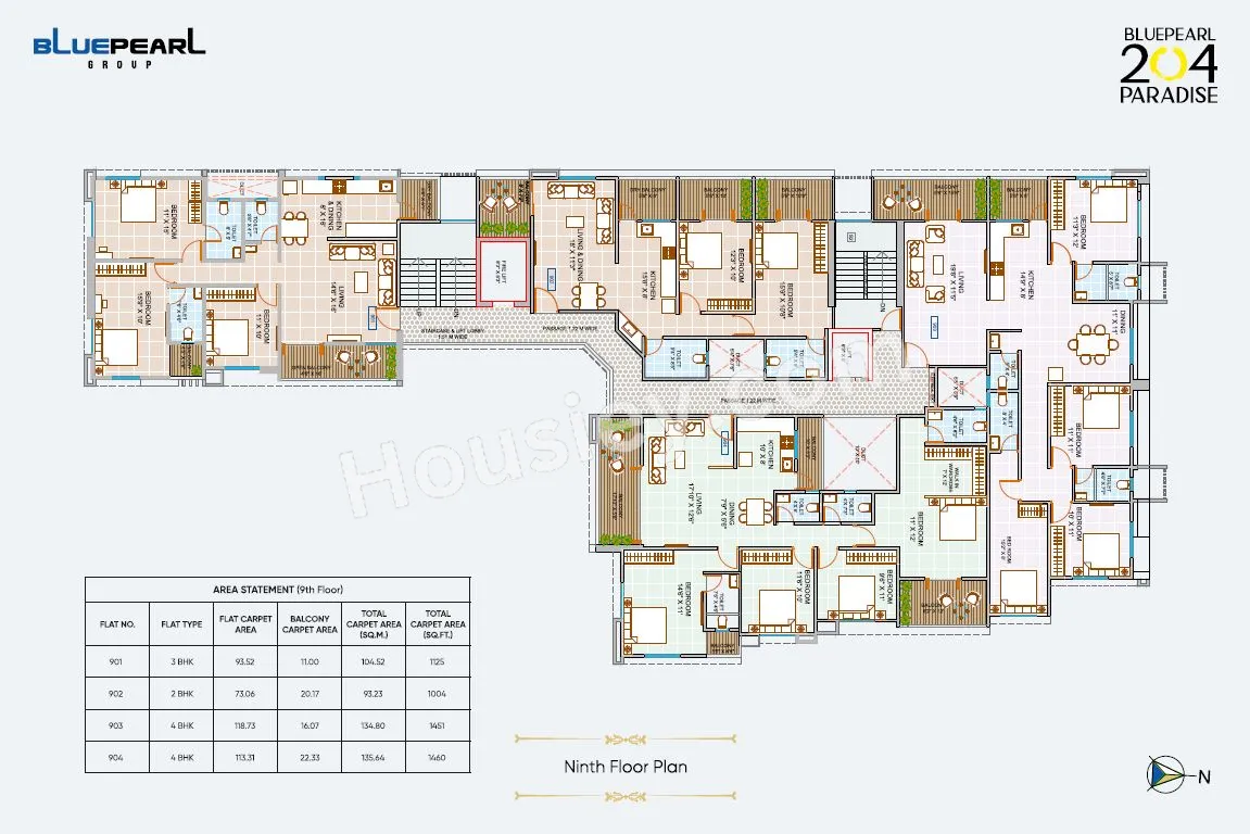 Blue Pearl Codename Rare Floor plan 3