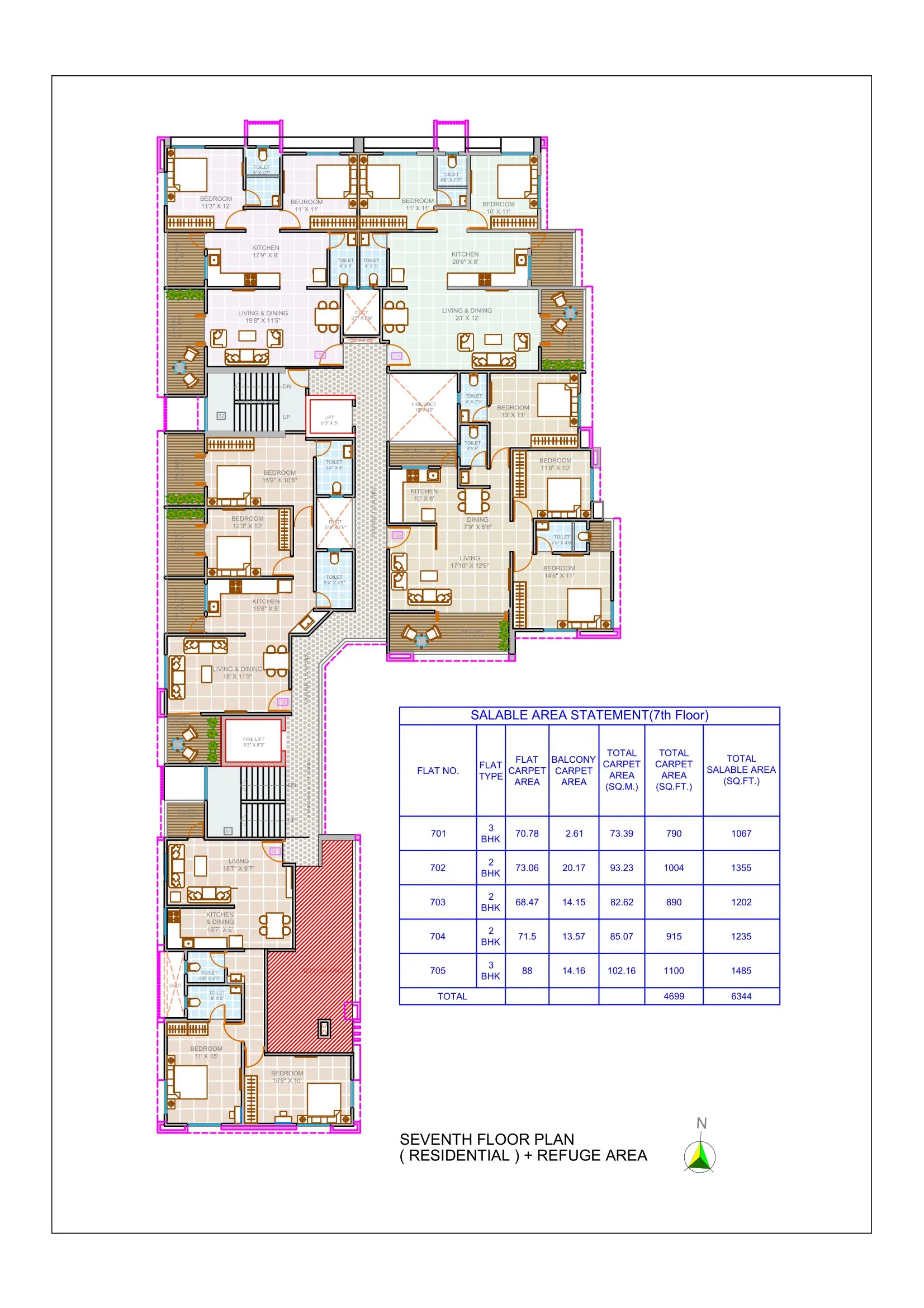 Blue Pearl Codename Rare Floor plan 2