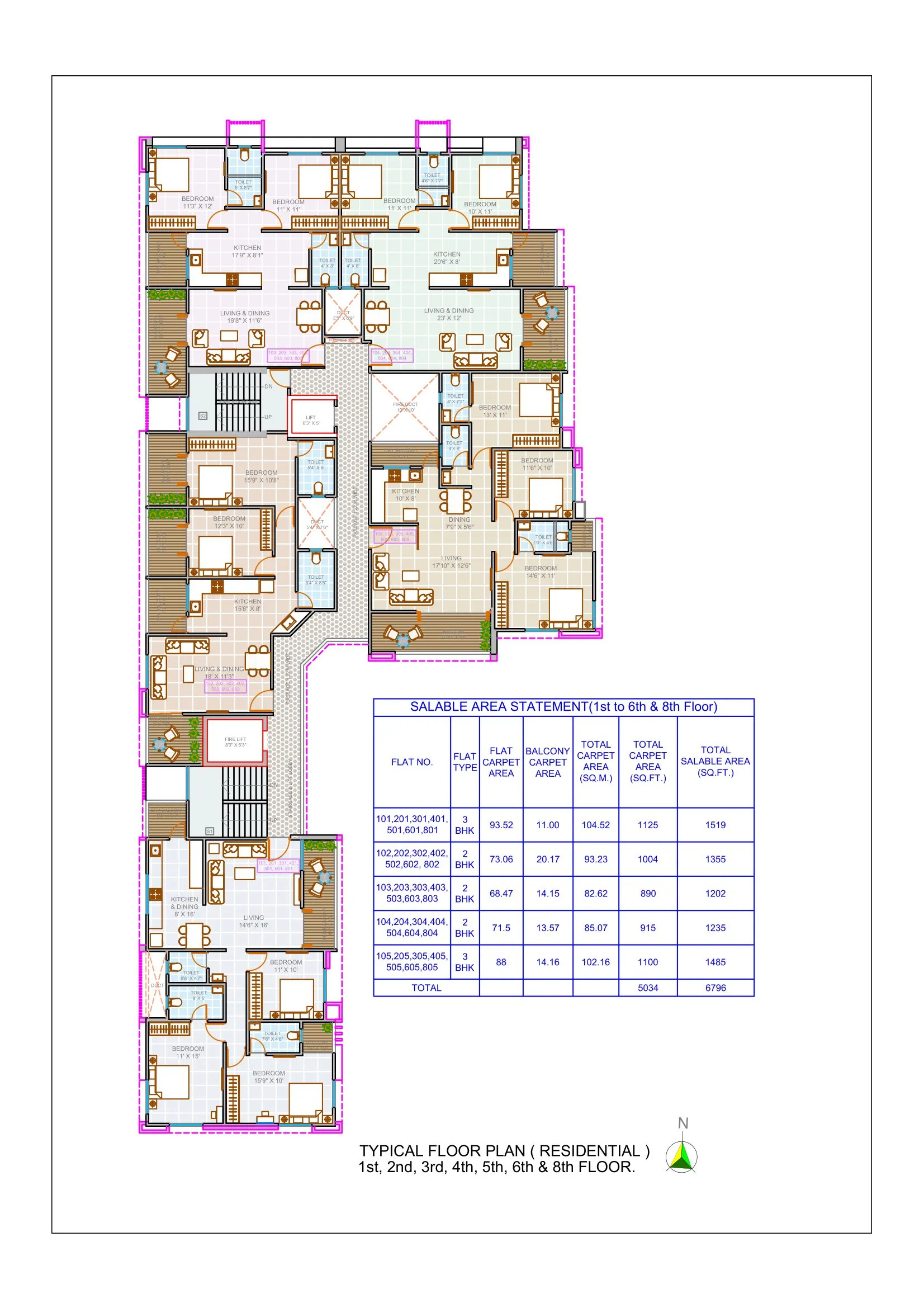 Blue Pearl Codename Rare Floor plan 1