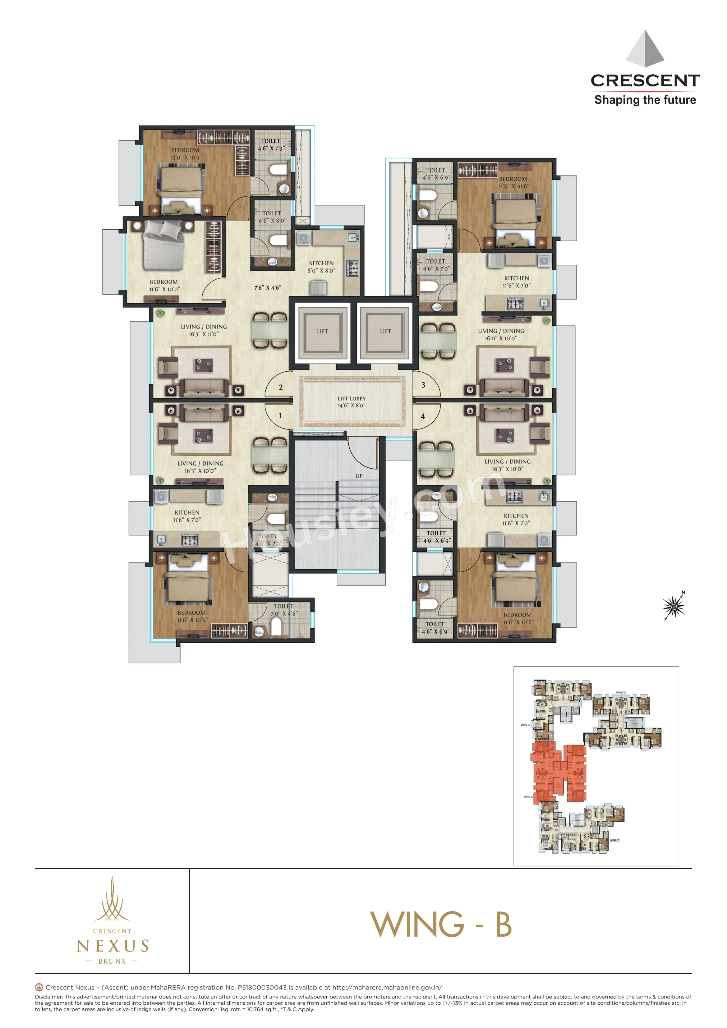 Crescent Nexus Floor plan 2