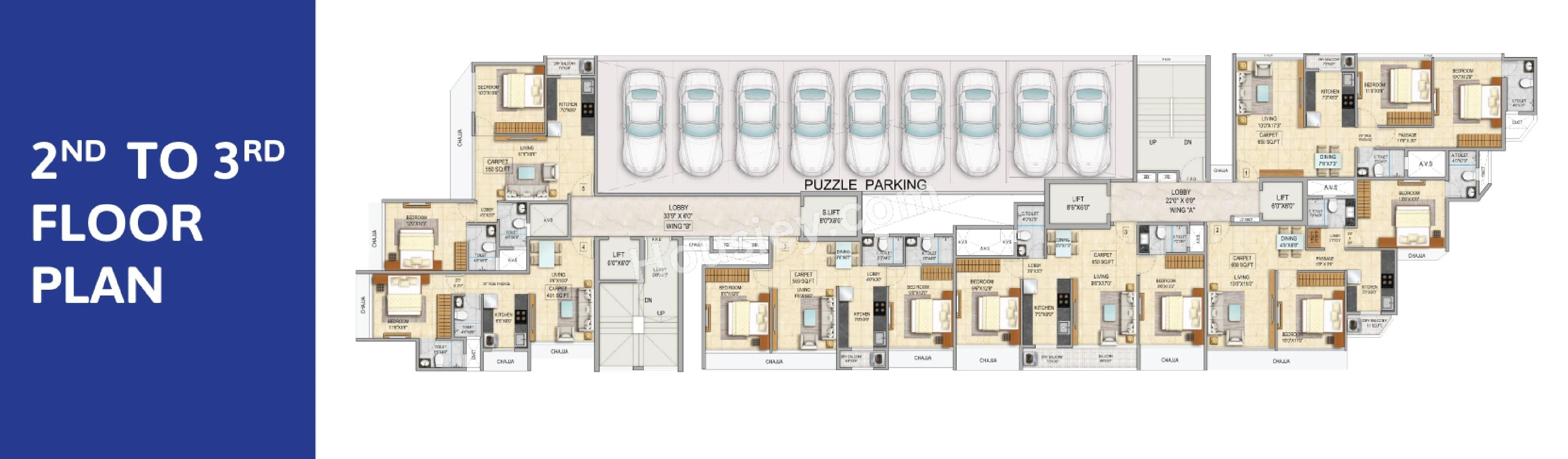 DTG Avenue 68 Floor plan 3
