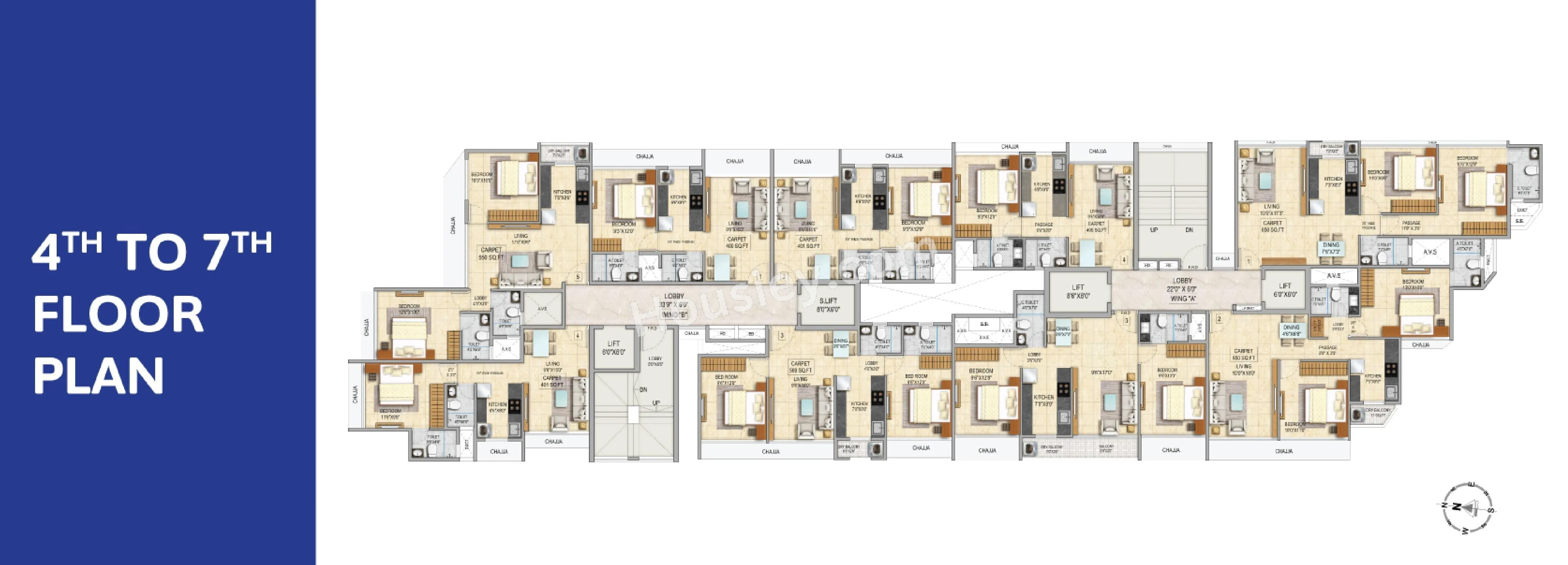 DTG Avenue 68 Floor plan 4