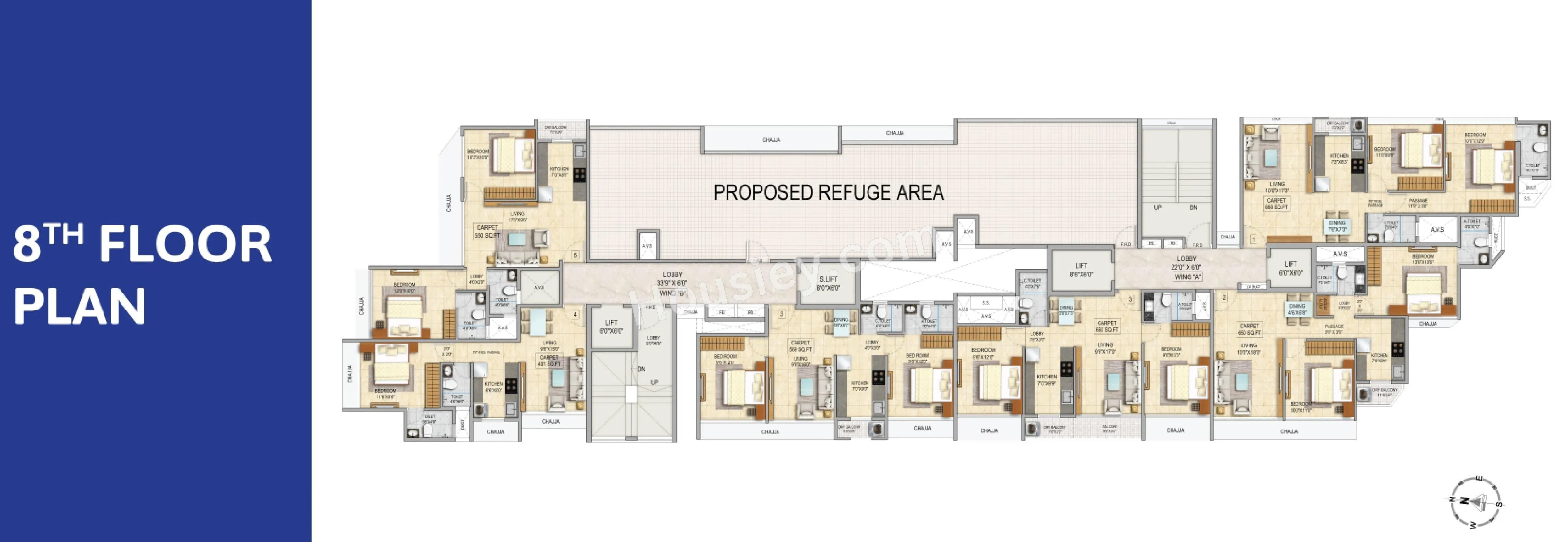 DTG Avenue 68 Floor plan 5