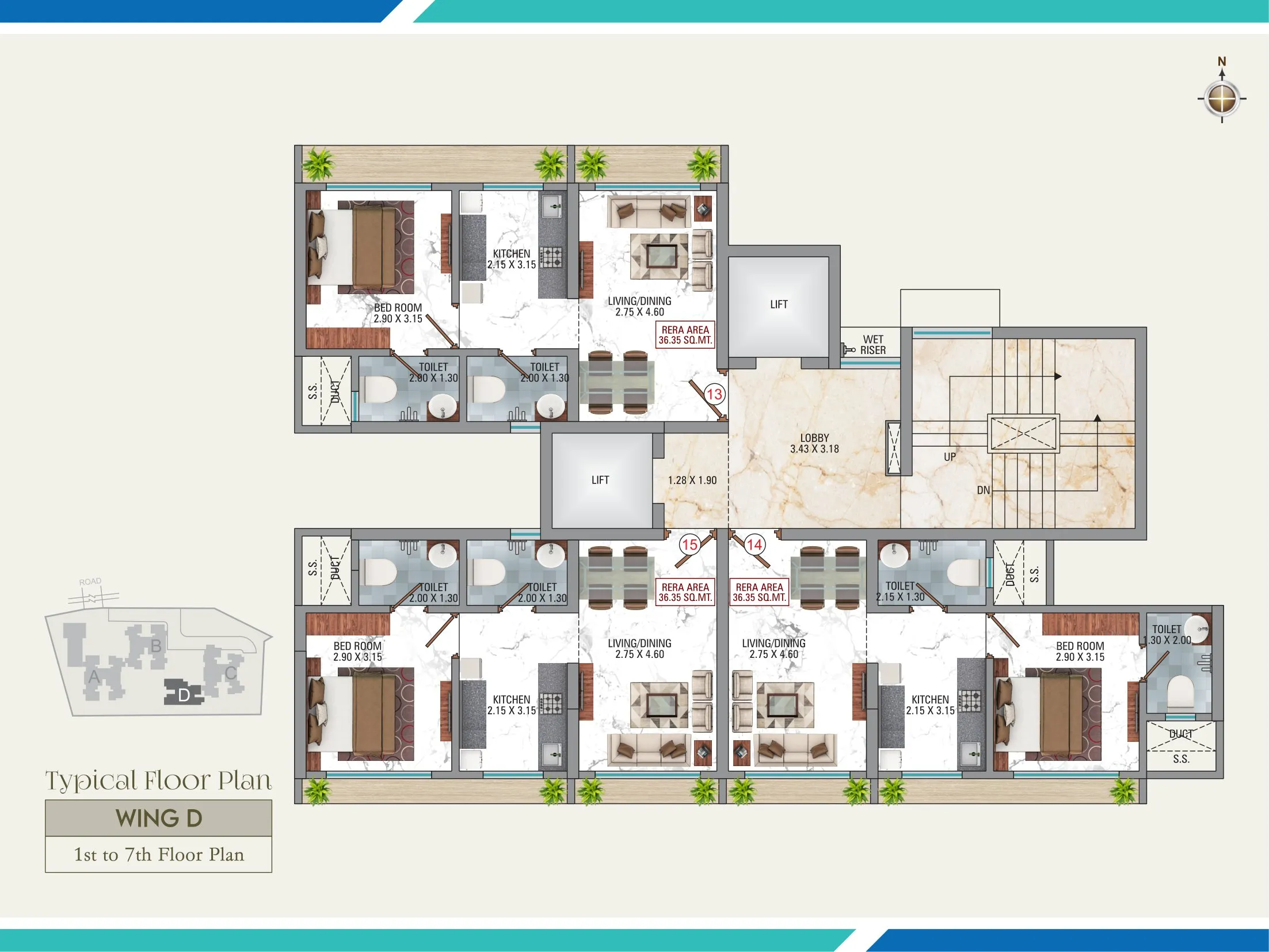 Dedhia Shri Upendra Floor plan 6