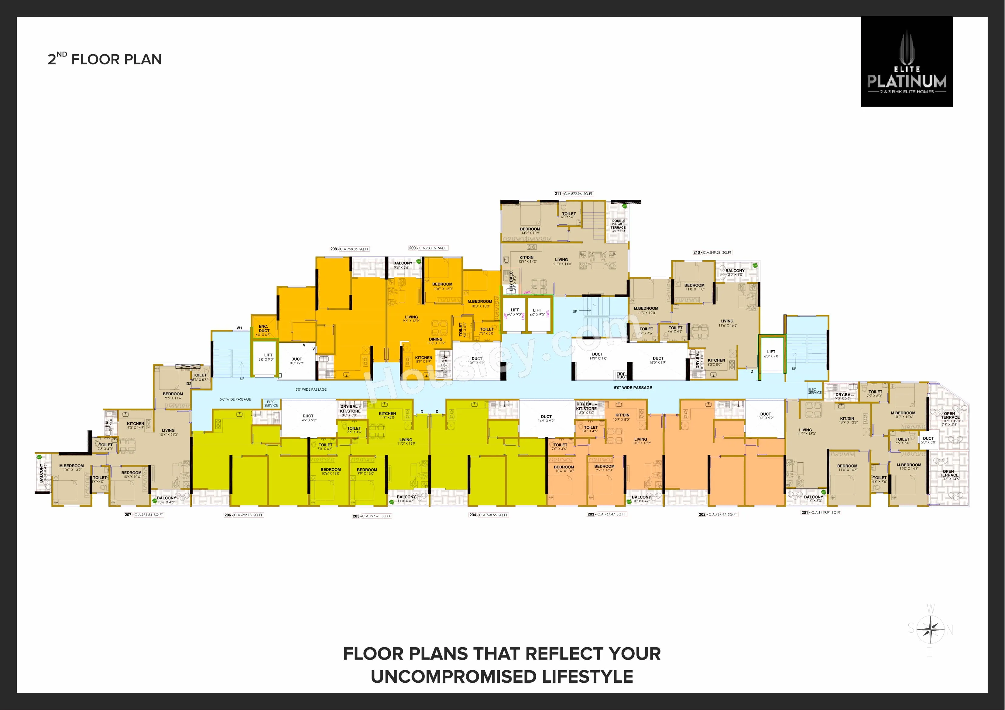 Dalecon Elite Platinum Floor plan 1