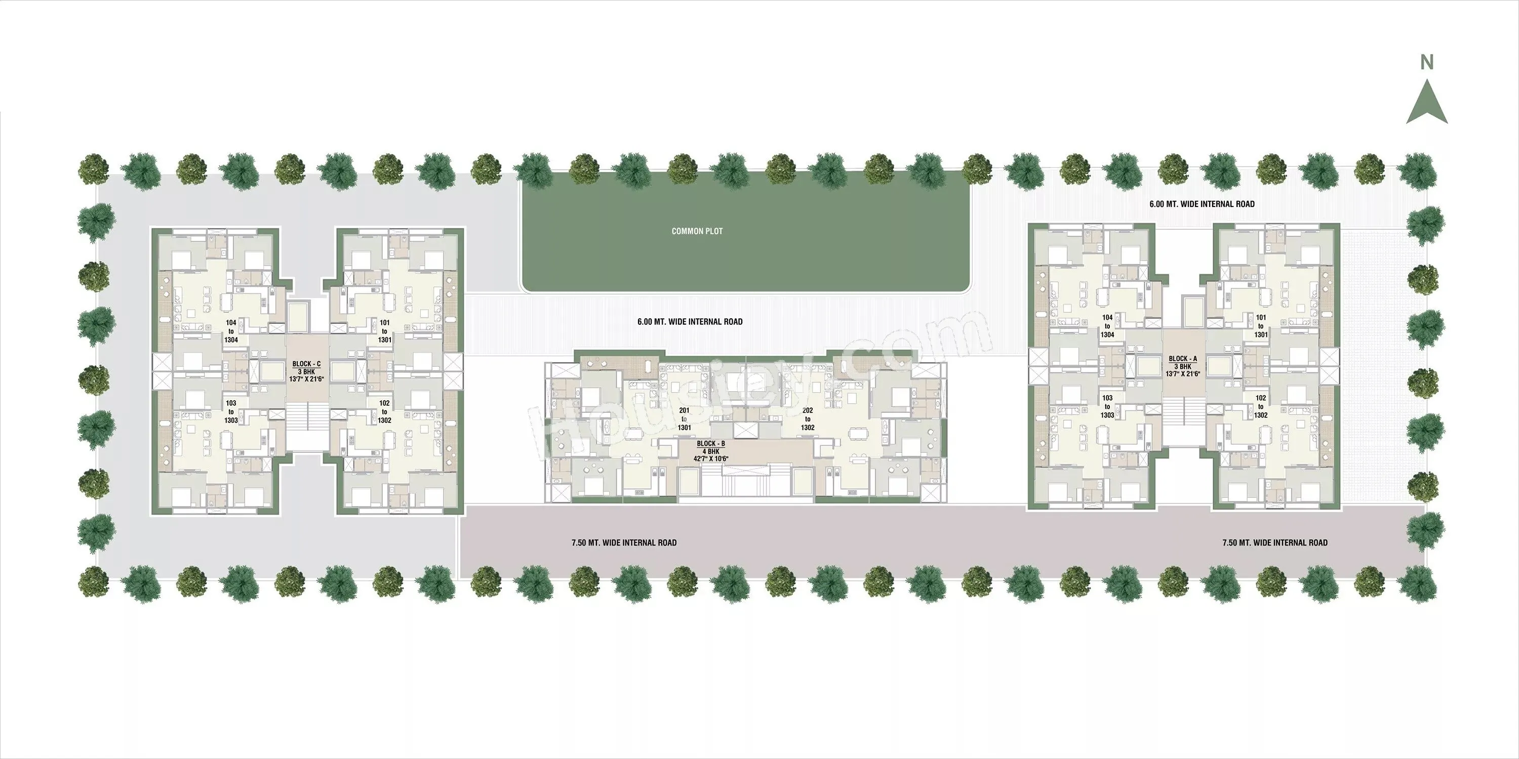 Dev Aashish The Gate 2 Floor plan 2