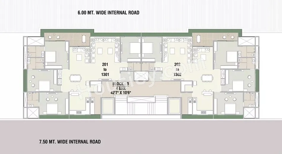 Dev Aashish The Gate 2 Floor plan 4