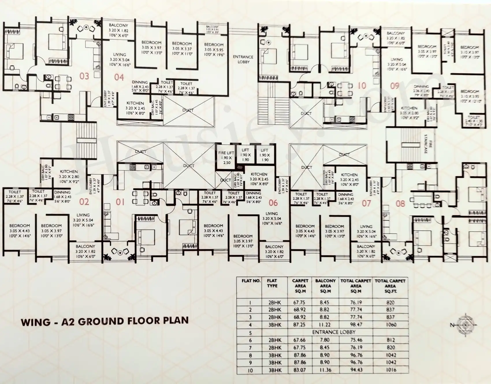 Shriram Divine Garden Floor plan 4