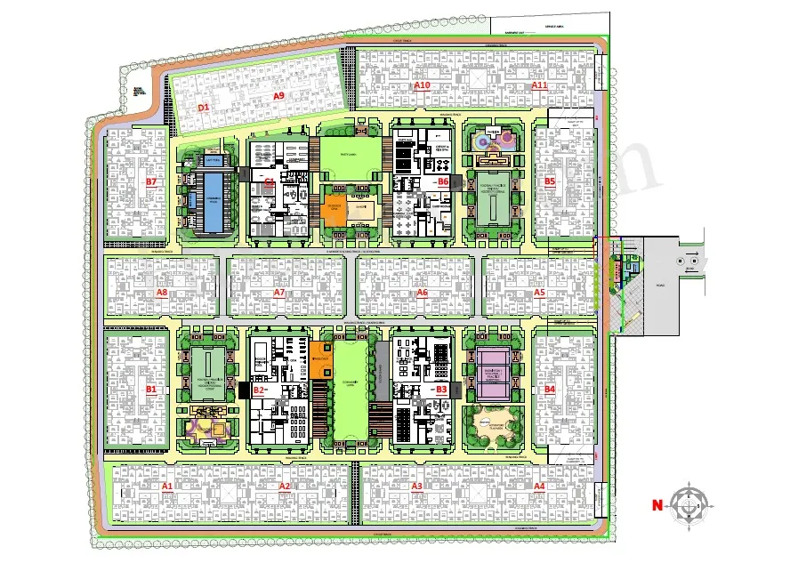 Shriram Divine Garden Master Plan