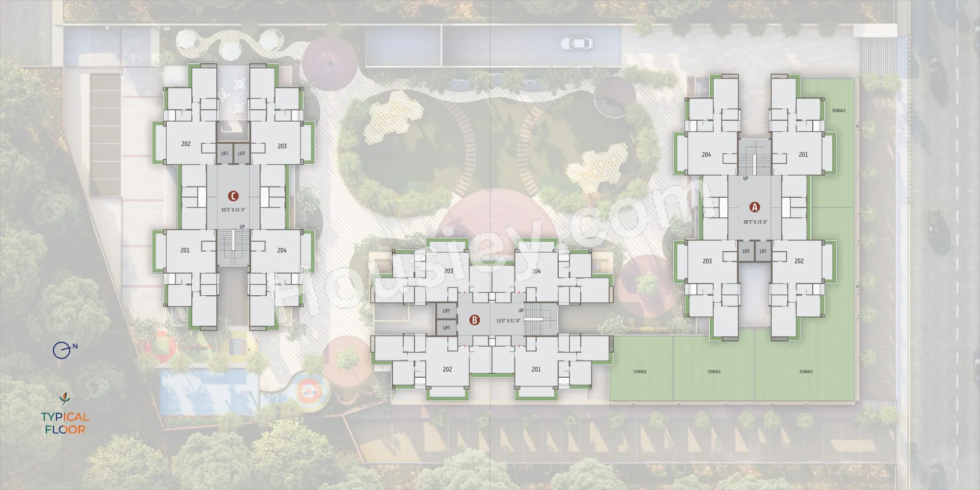 Dobariya Shantam Parmeshwar Floor Plan