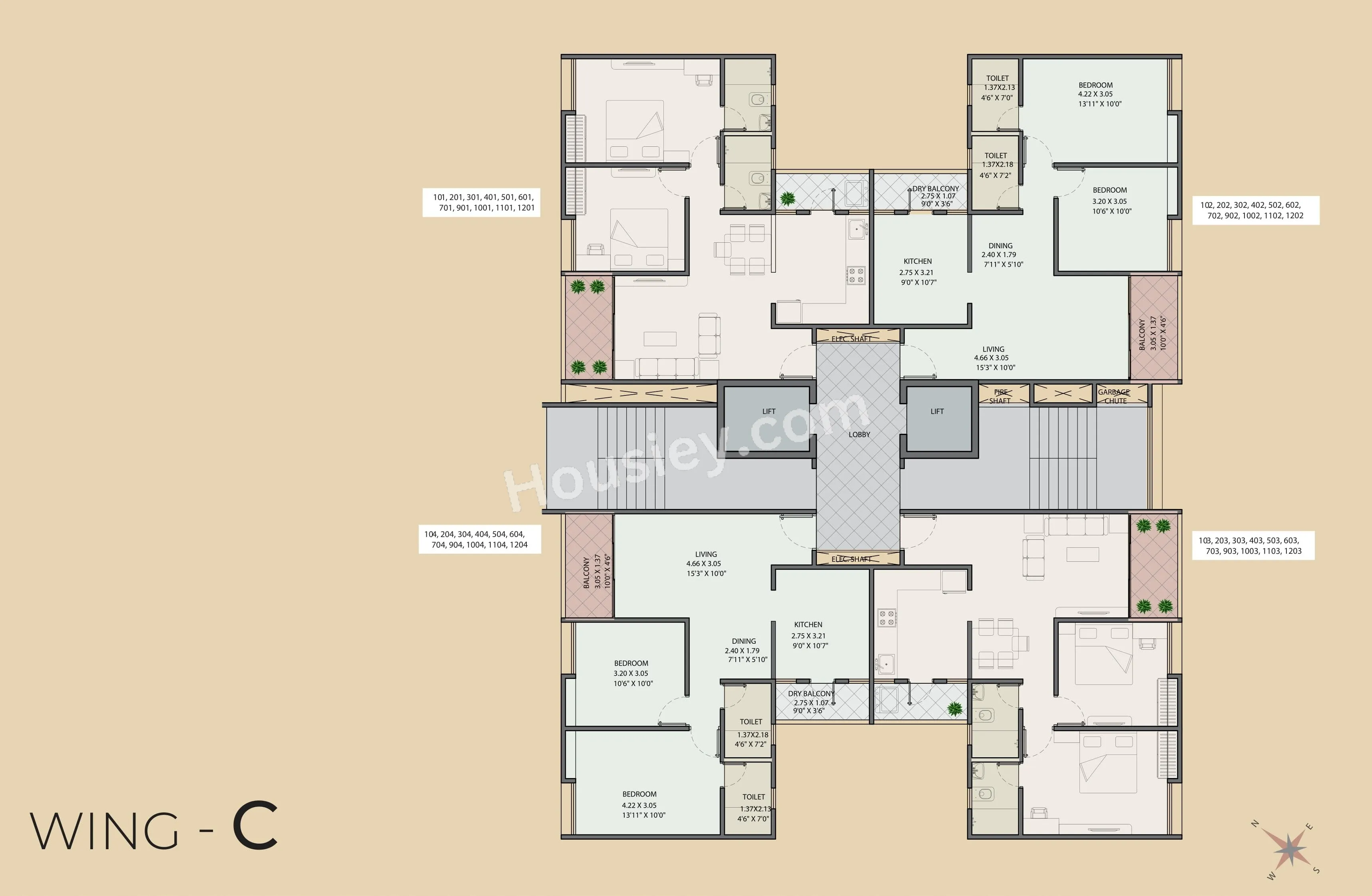 Dolphin Palms Floor plan 1
