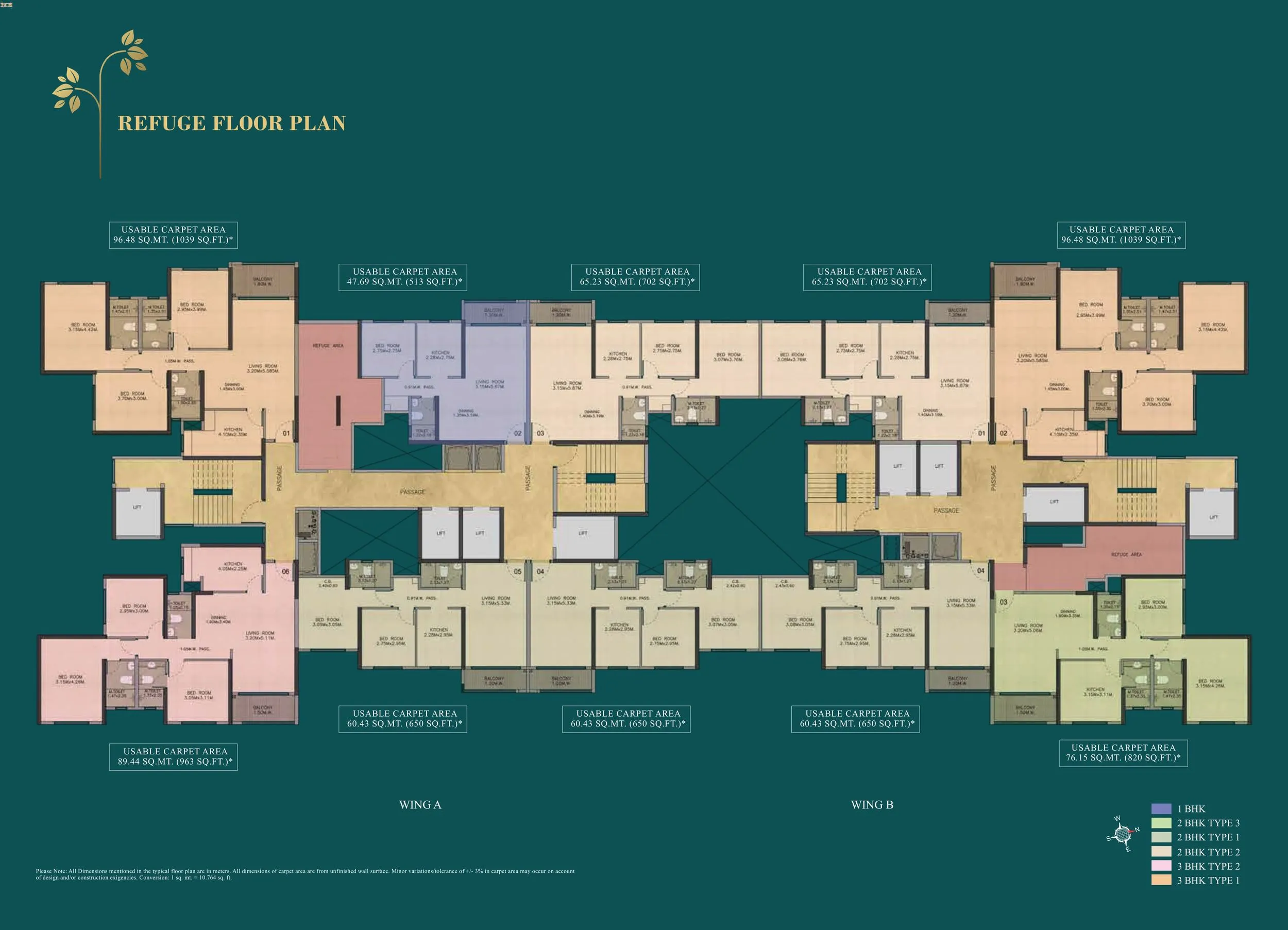 Dosti Eden Floor plan 2