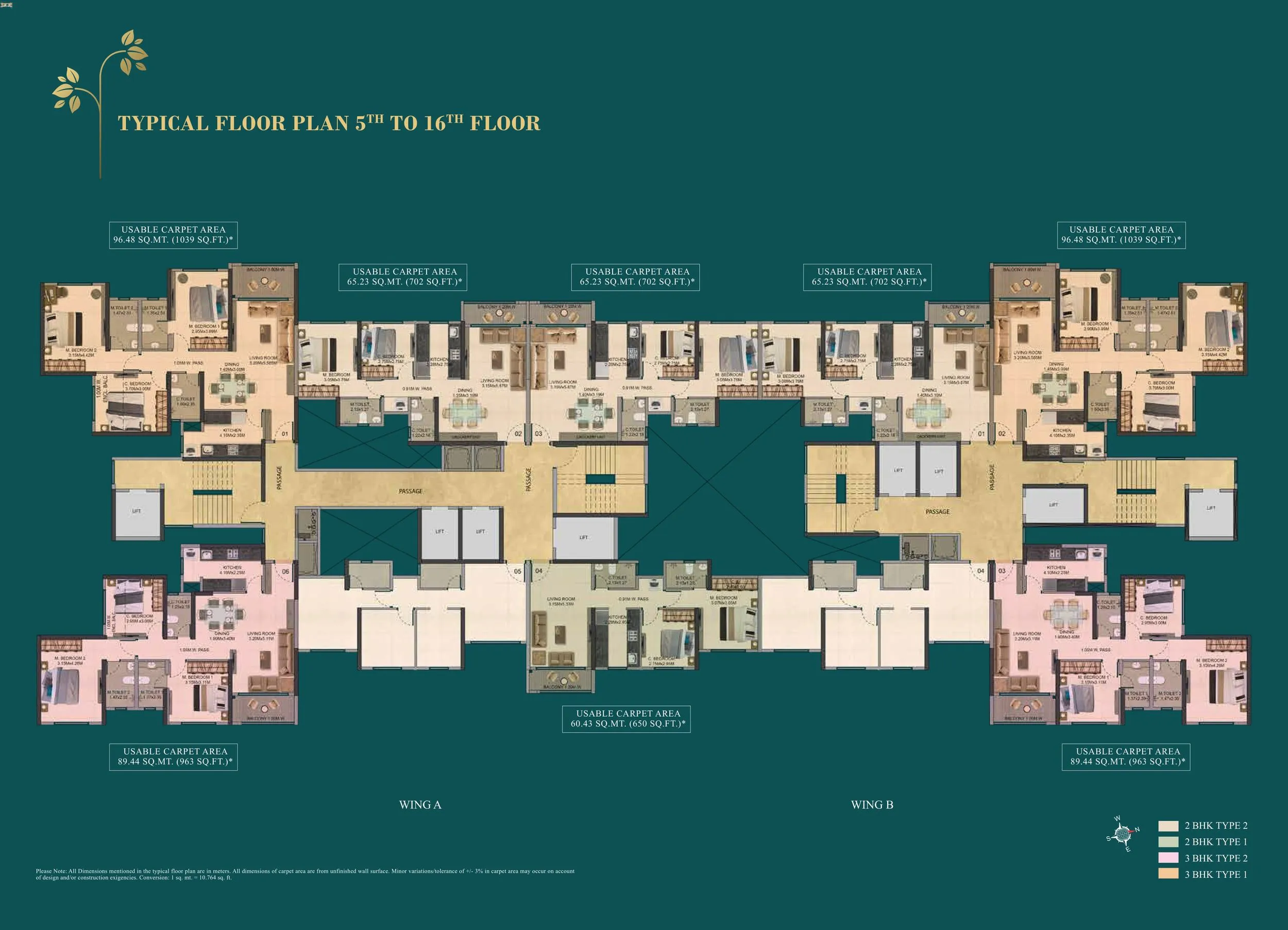 Dosti Eden Floor plan 4