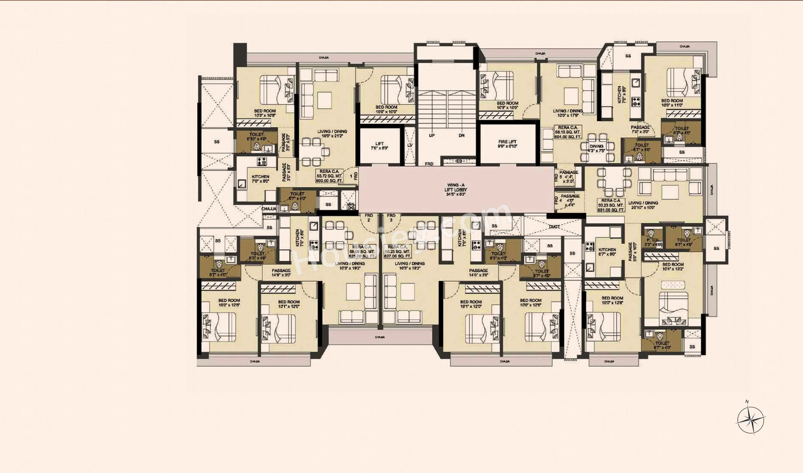 Dotom Hilton Floor plan 6