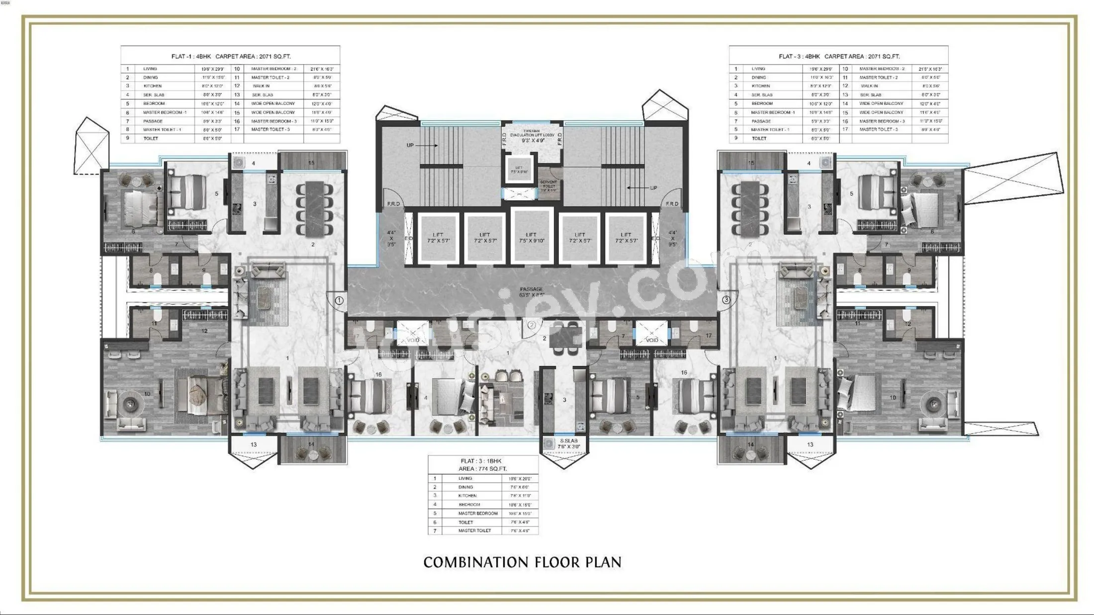 Dudhwala Vista Residences Floor plan 1
