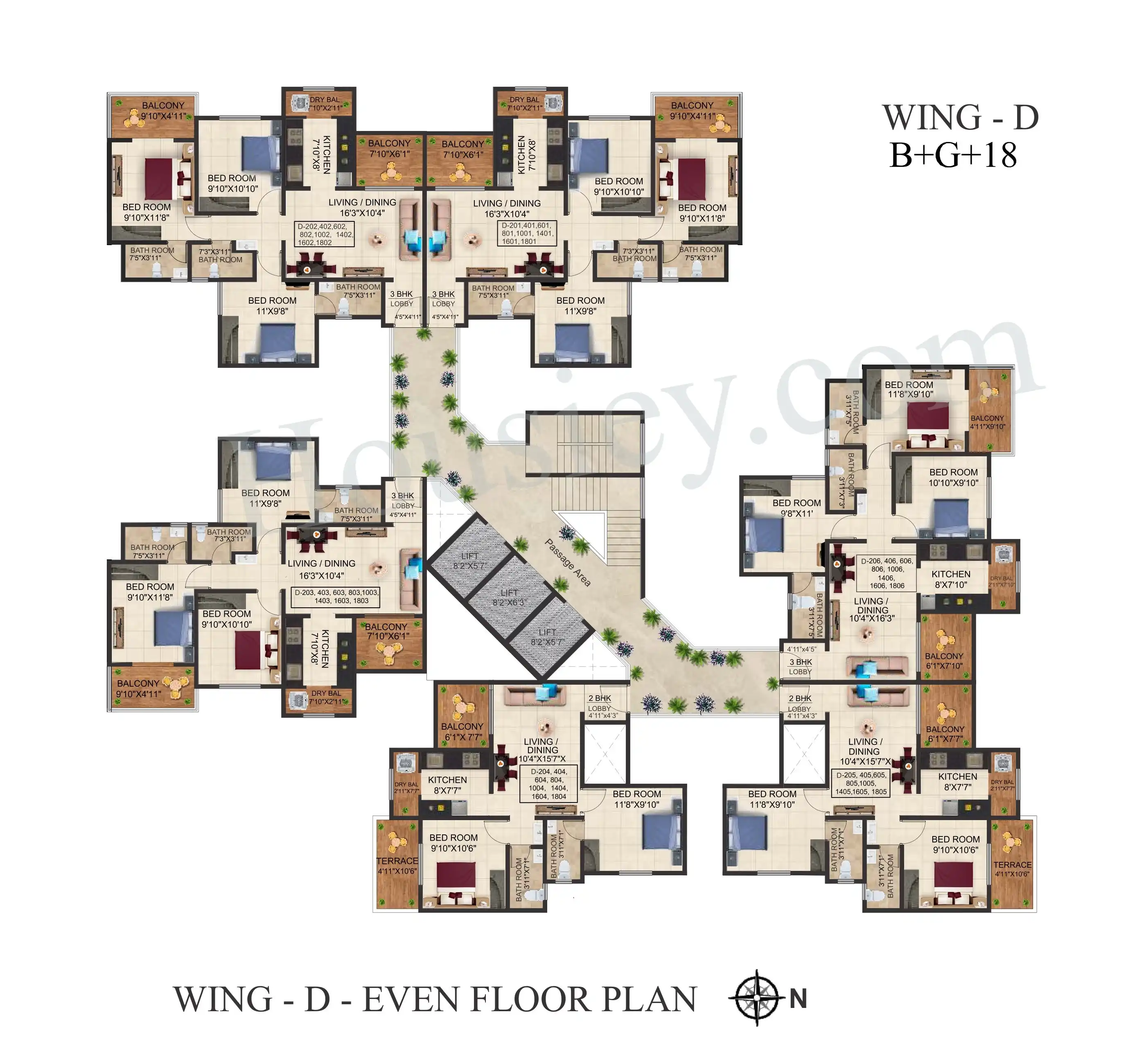 Sonigara Dwaarka World Floor plan 8