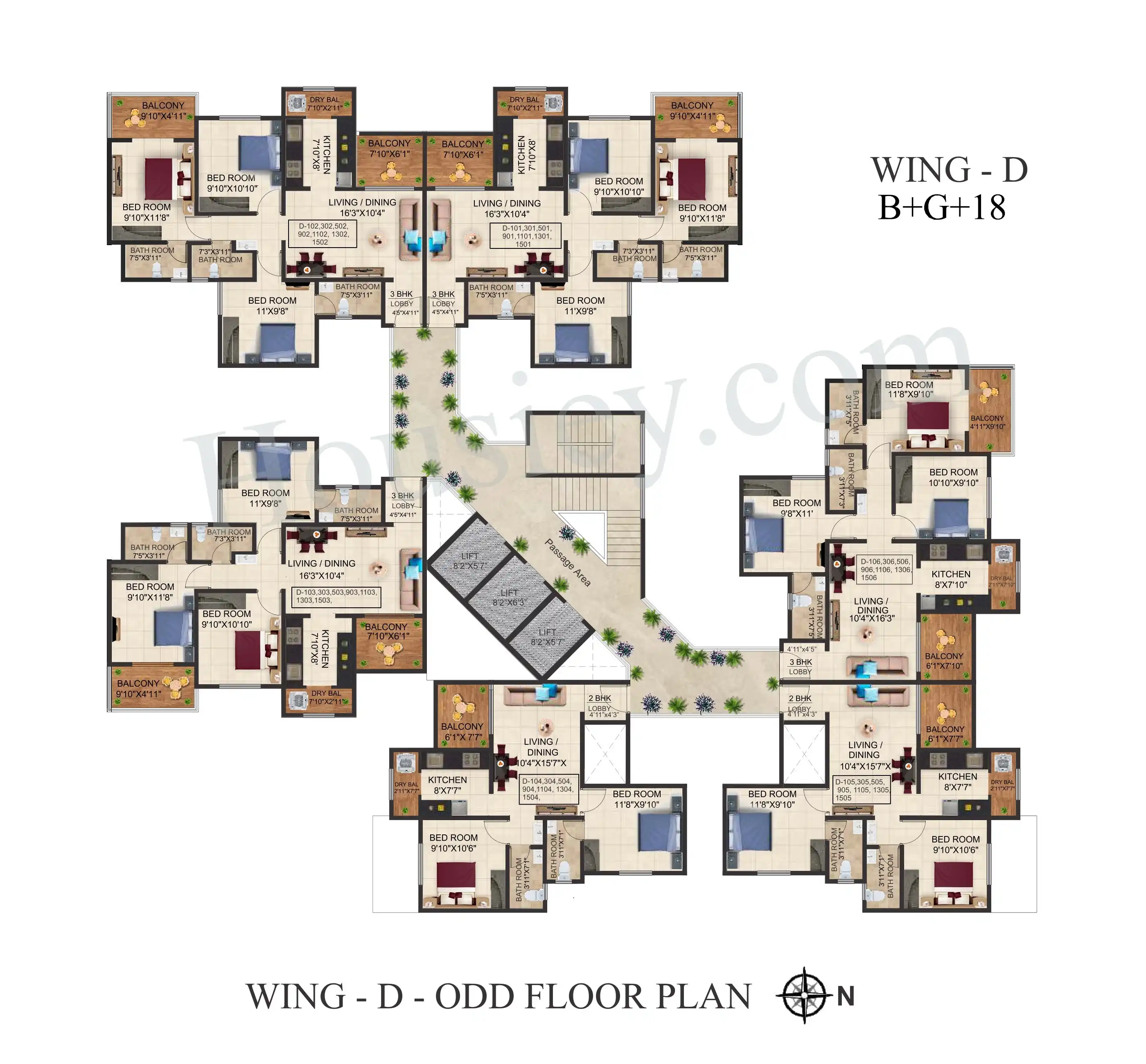 Sonigara Dwaarka World Floor plan 7