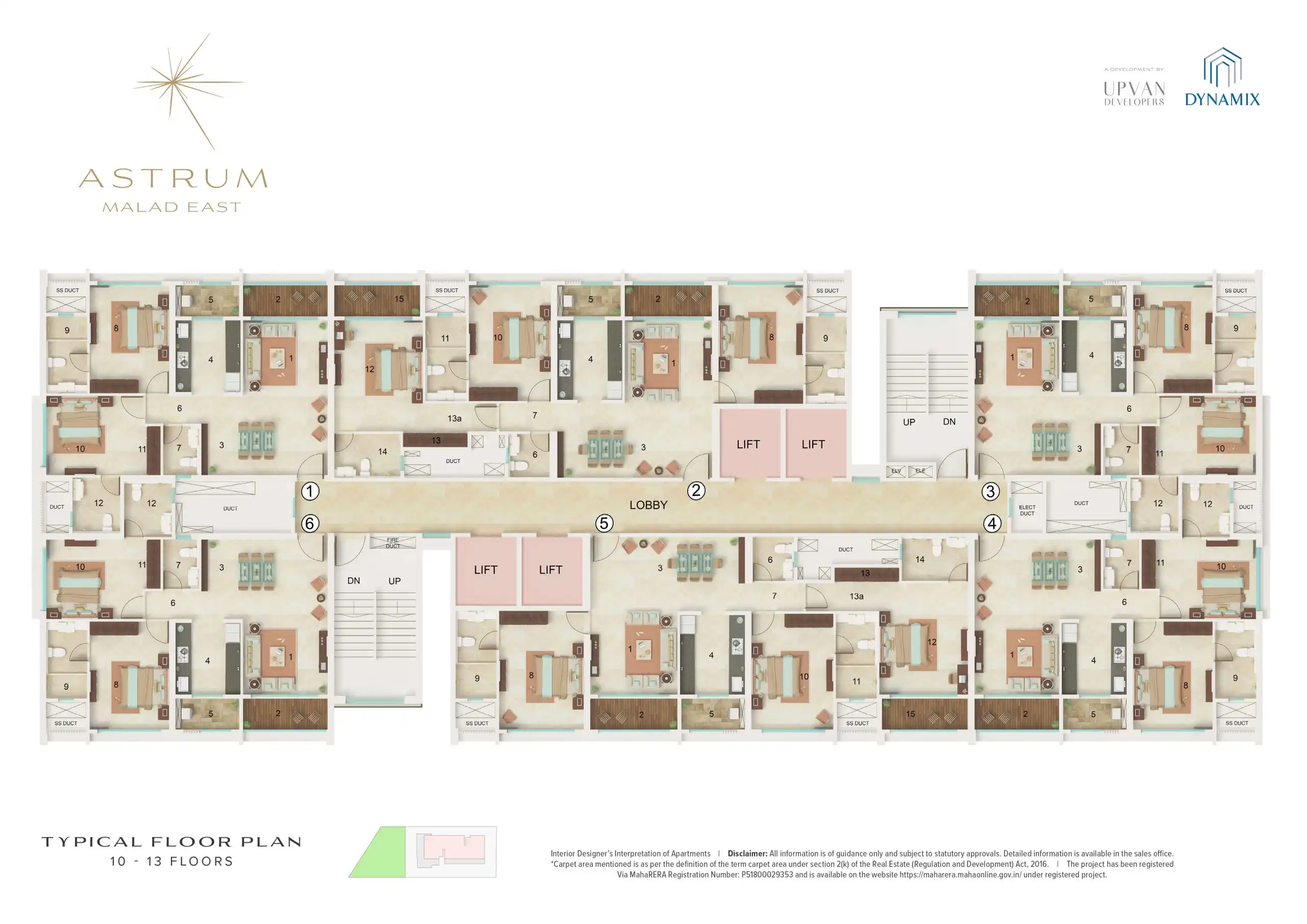 Dynamix Astrum Floor plan 1