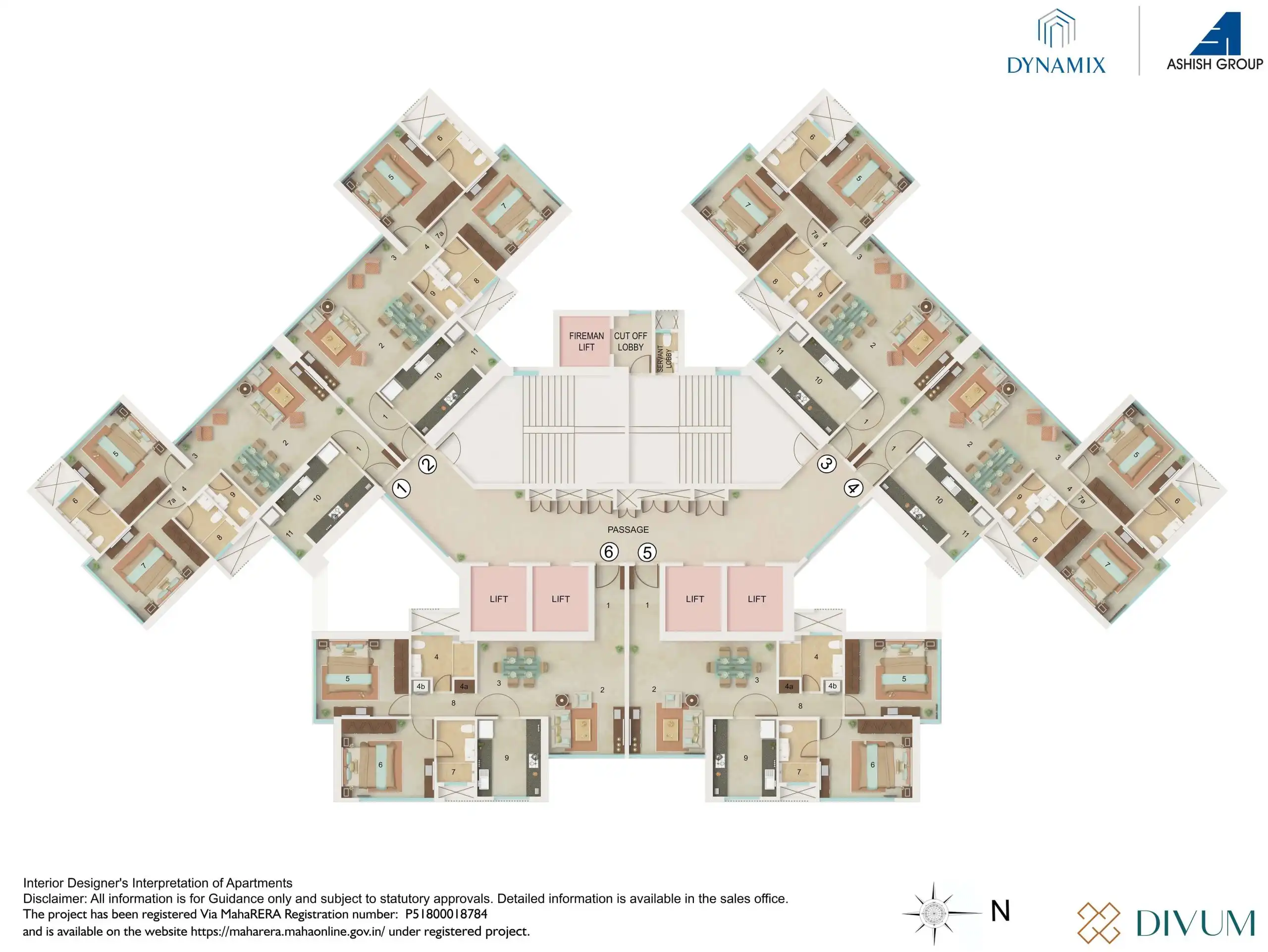 Dynamix Divum Floor Plan