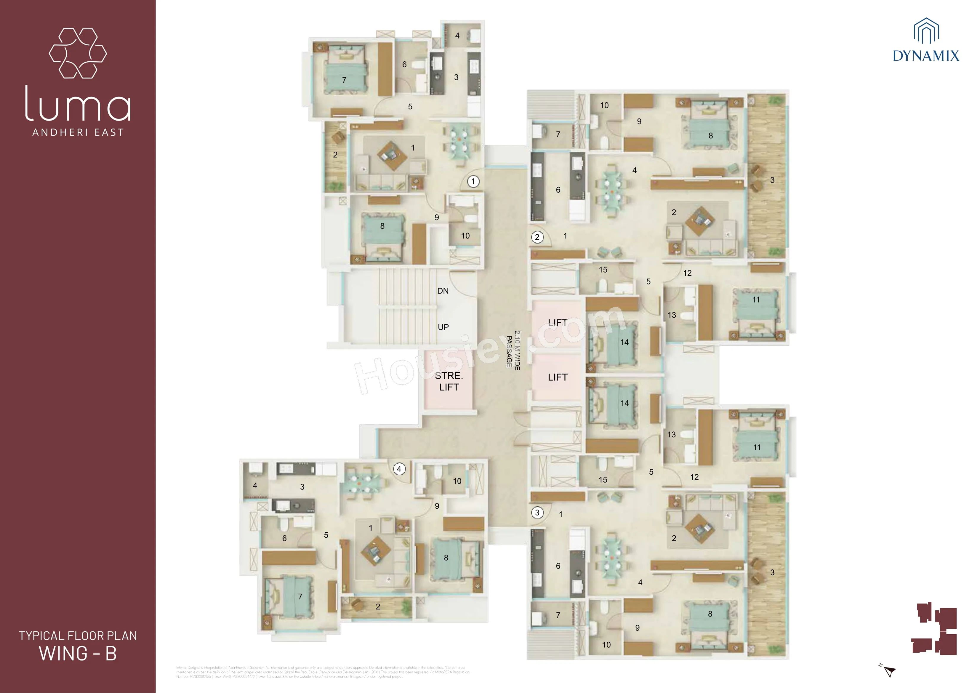 Dynamix Luma Floor plan 4