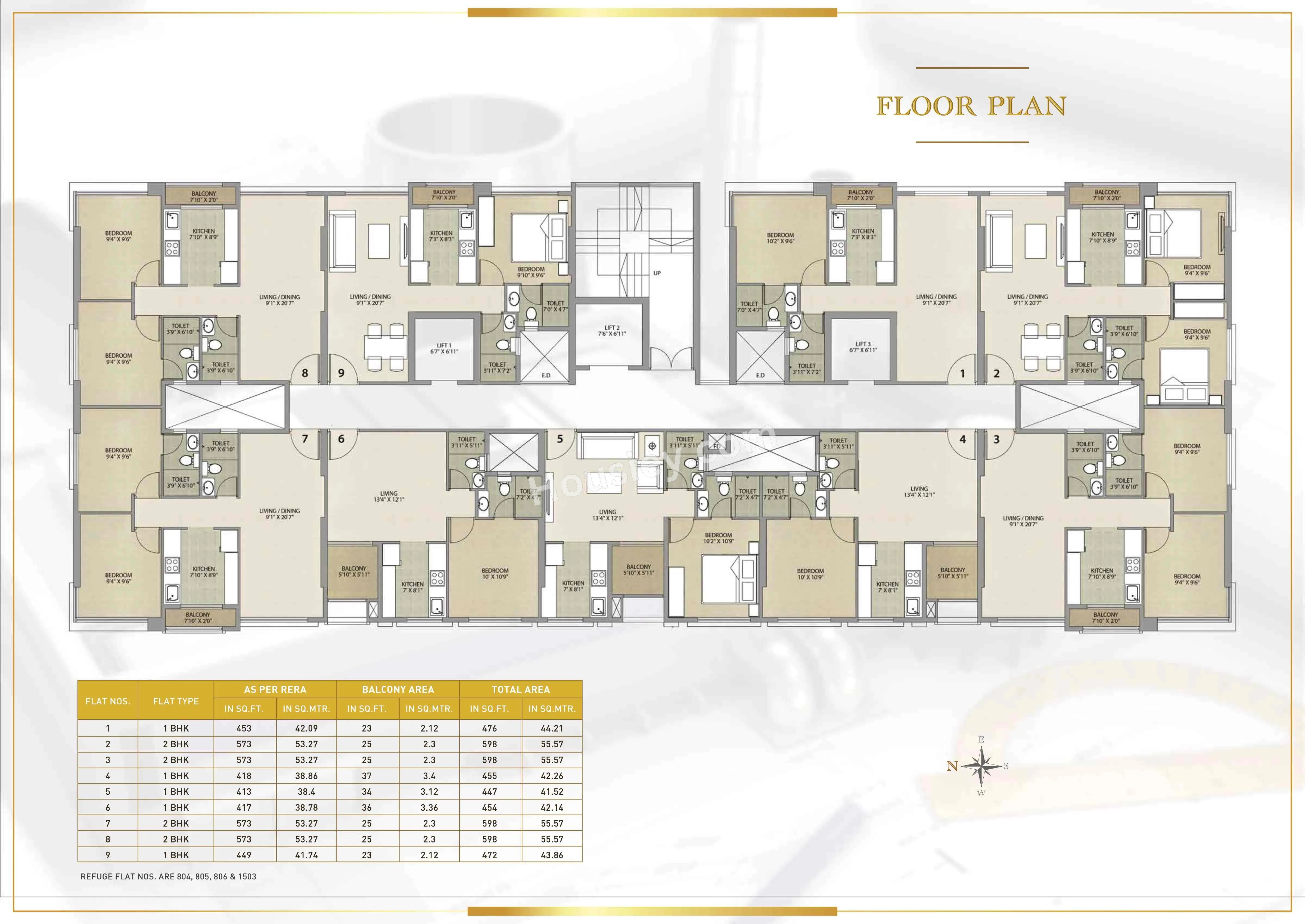 Ekdanta 24 Karat Floor Plan