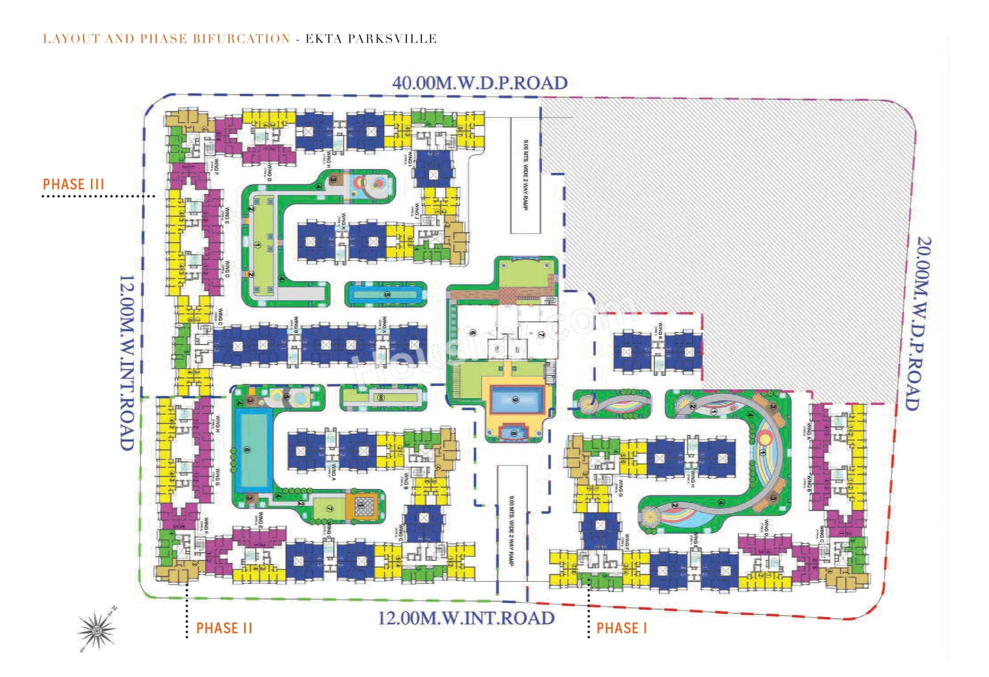 Ekta Parksville Floor plan 1