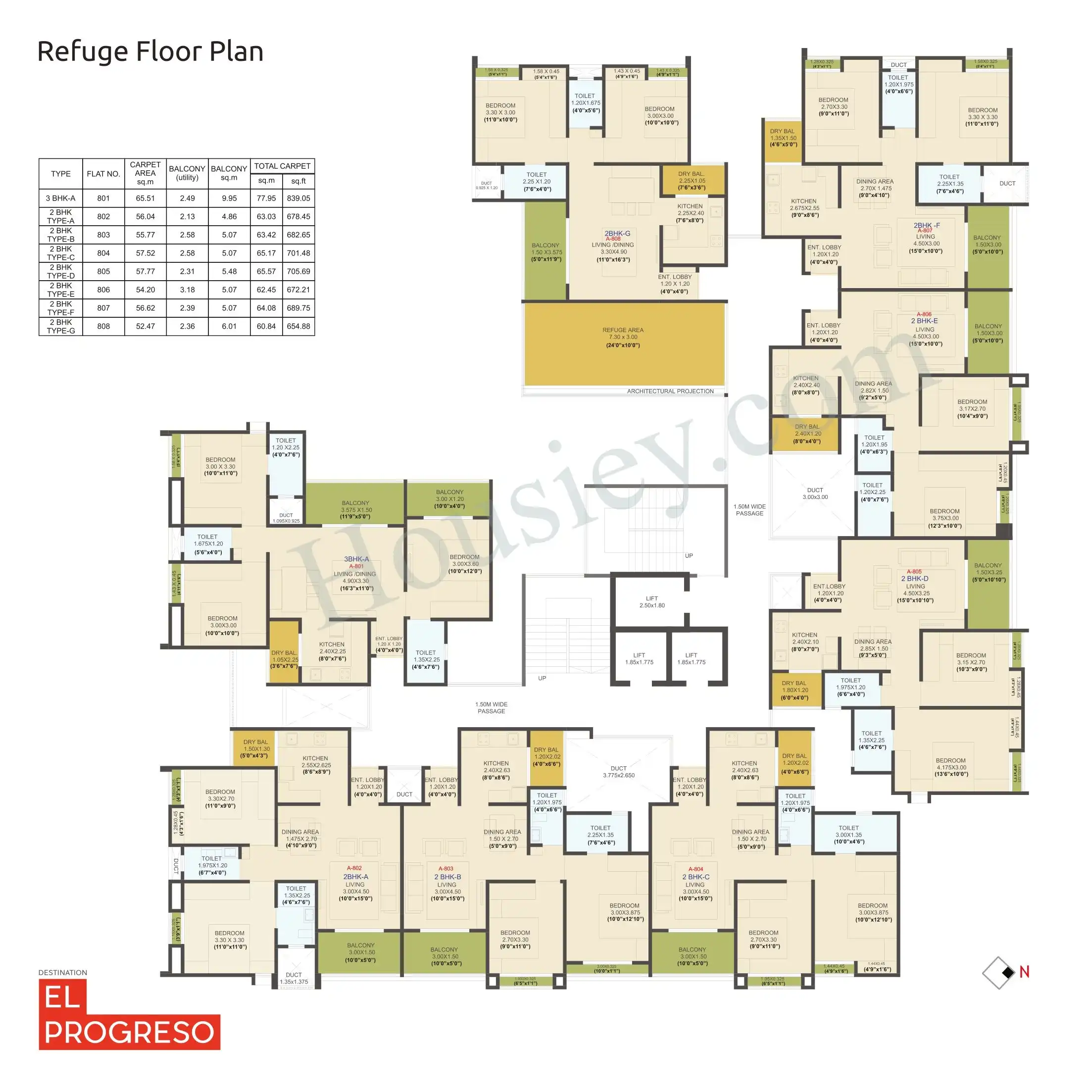 EL Progreso Phase 1 Floor plan 1
