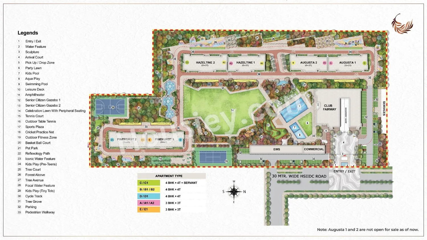 Eldeco Fairway Reserve Master Plan