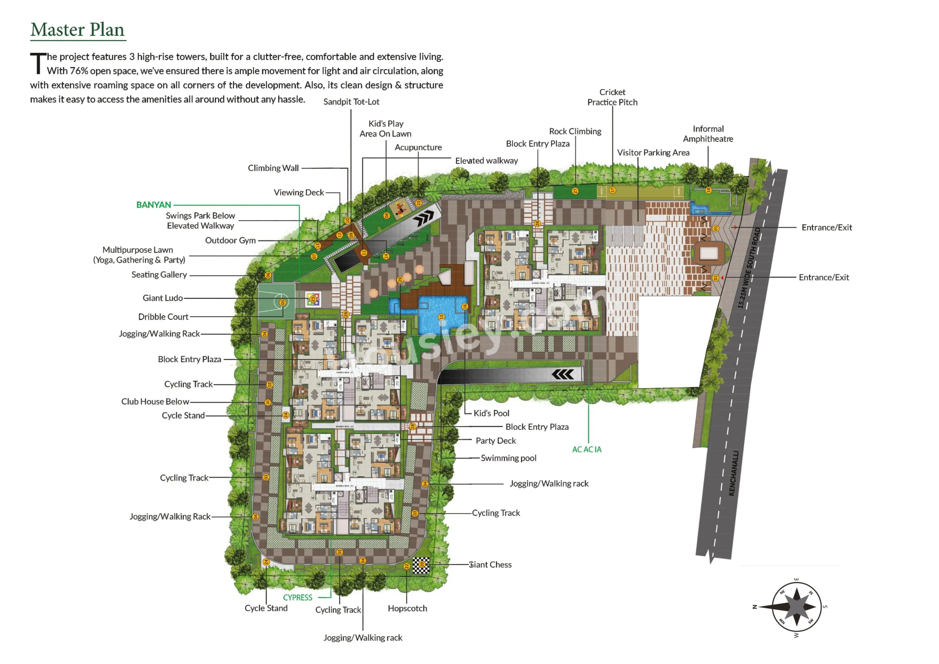 Elegant Terraces Master Plan