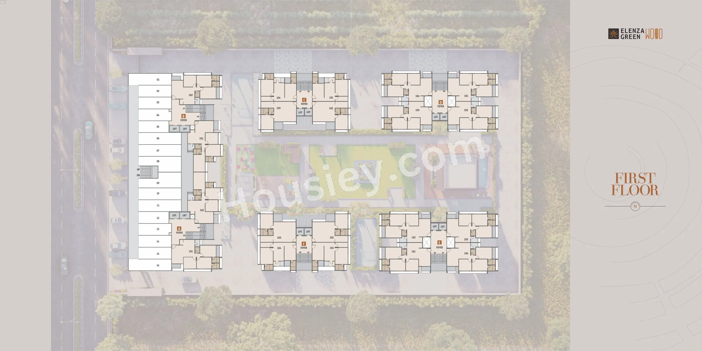 Elenza GreenWood Floor plan 3