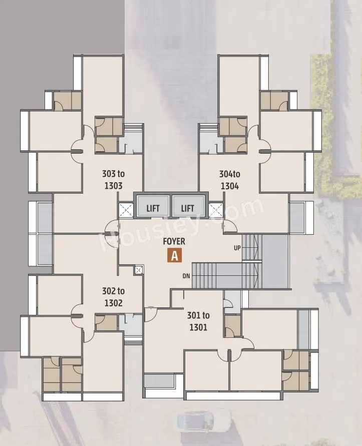 Elenza GreenWood Floor plan 1