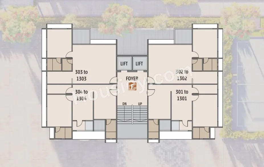 Elenza GreenWood Floor plan 6