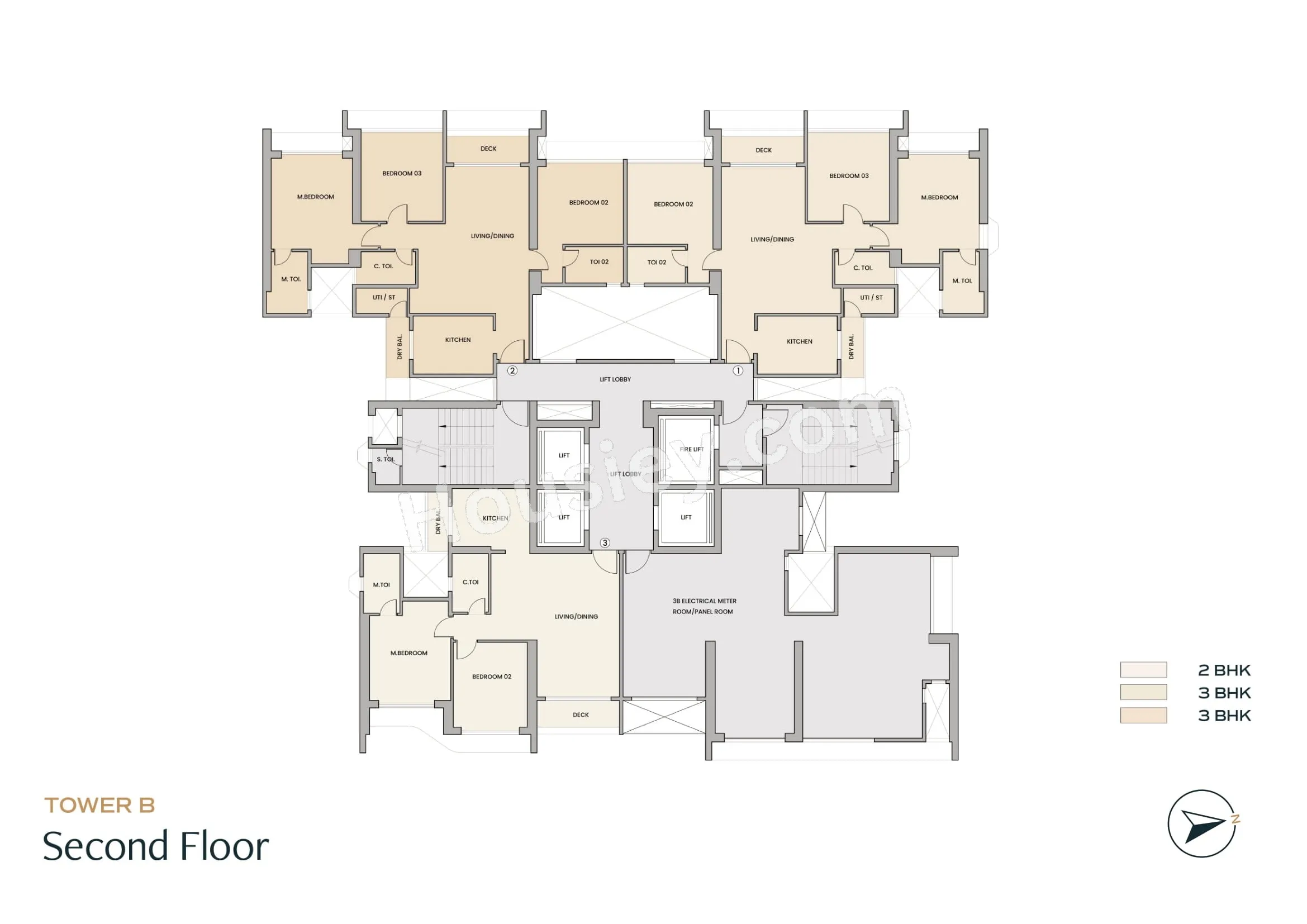 Embassy One Thane Floor plan 4