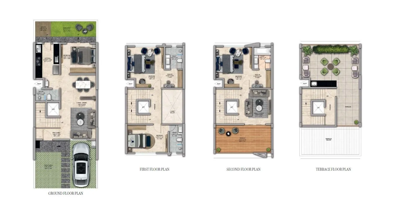 Kolte Patil 24K Espada Floor Plan