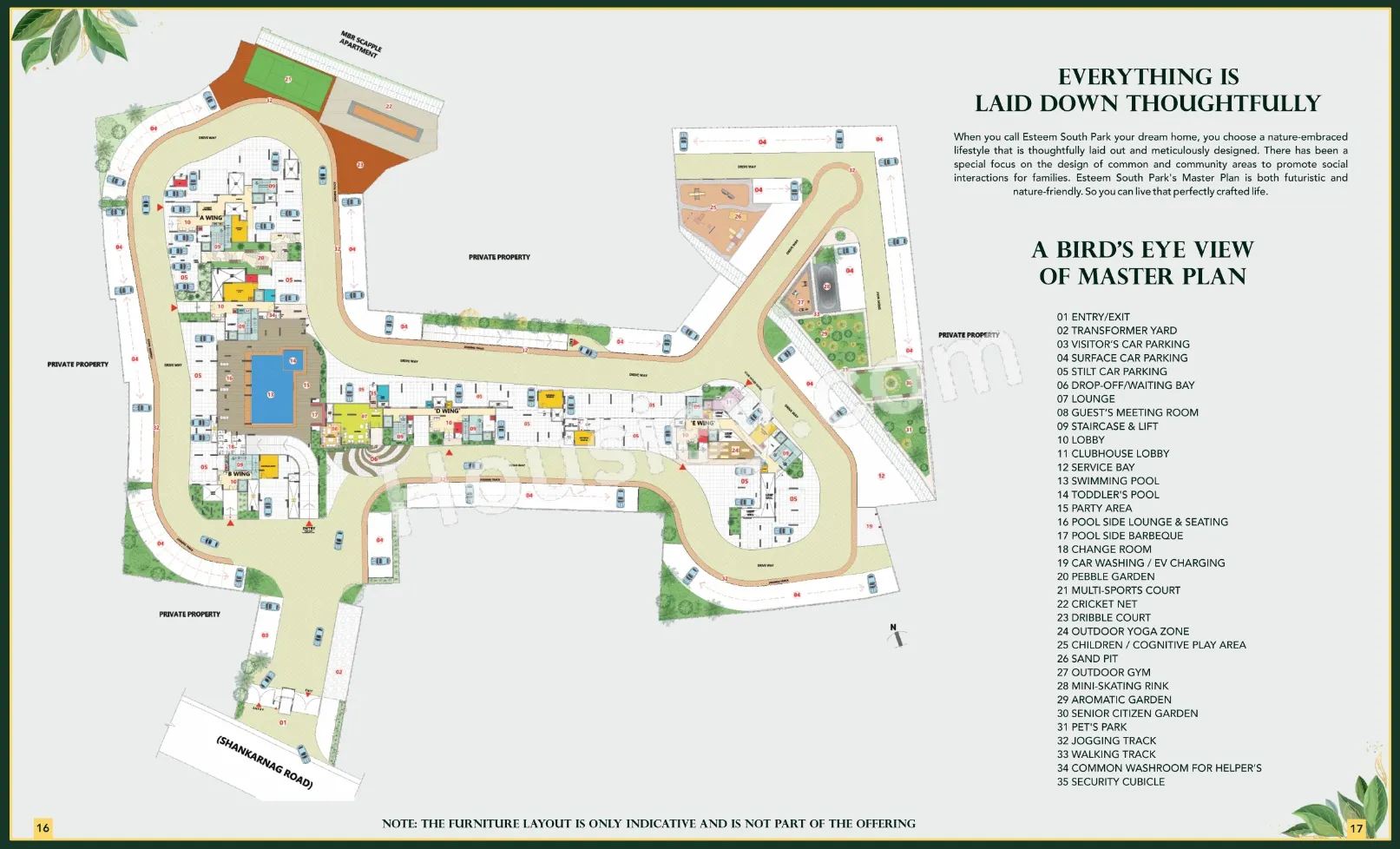 Esteem South Park Floor plan 2